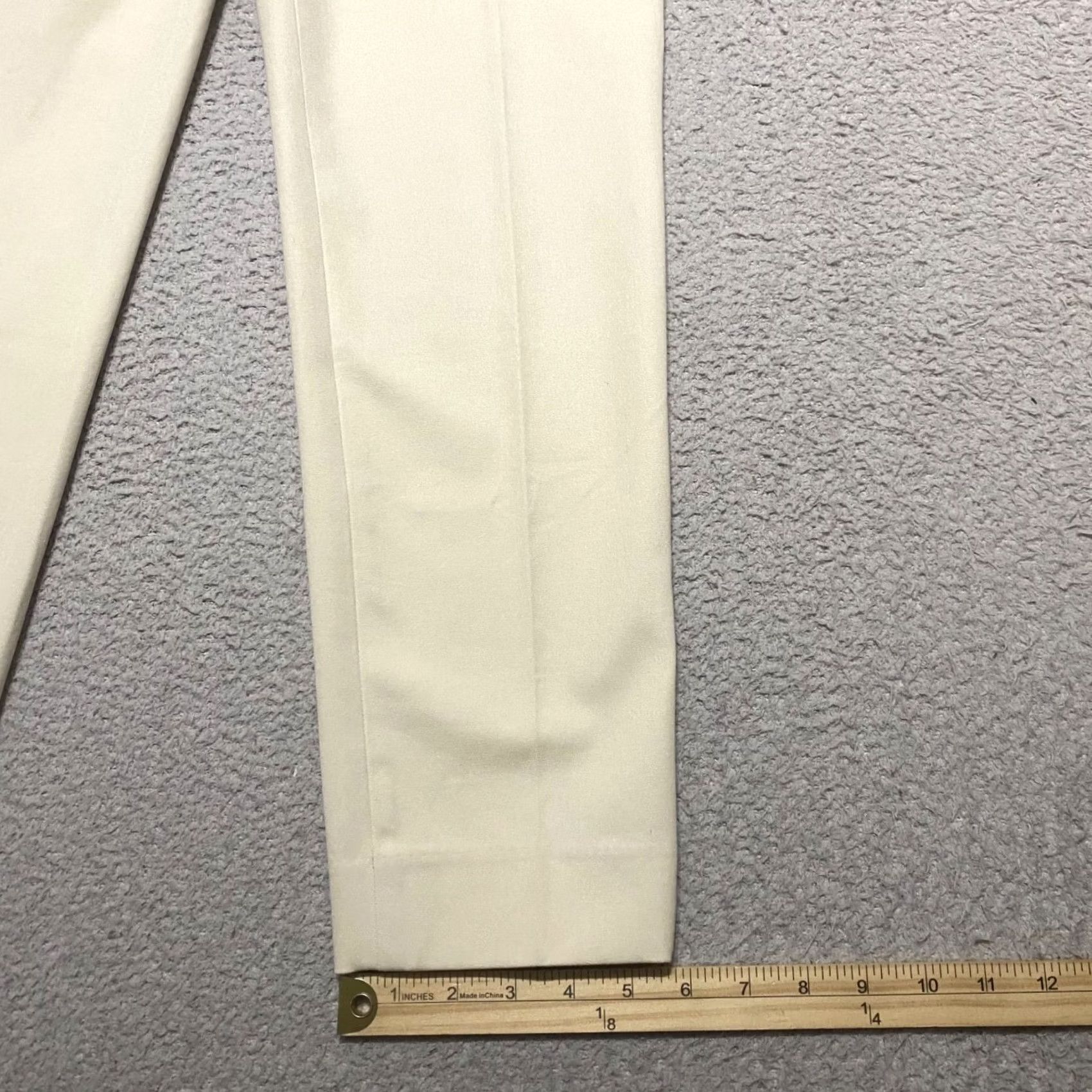 Talbots Talbots Pants Beige Straight Leg 6P Petites Woman Adult Regular Ankle Mul Si— Size 30" / US 8 / IT 44 - 5 Thumbnail