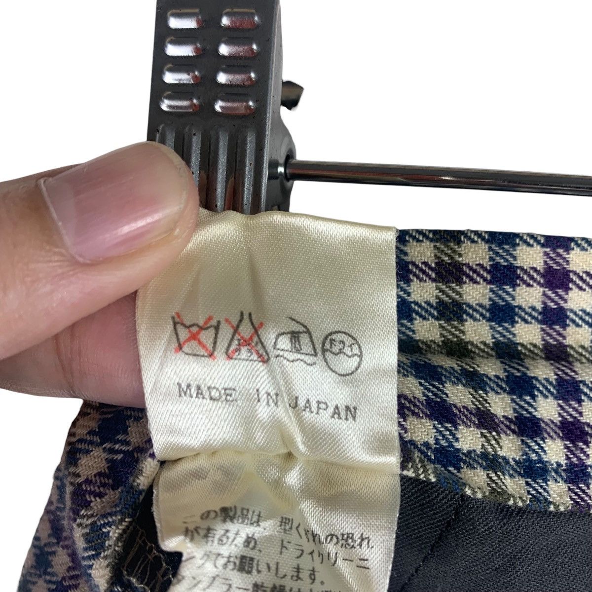 Japanese Brand × Undercover UNDERCOVER jun takahashi tartan plaid short pants Size US 34 / EU 50 - 17 Thumbnail