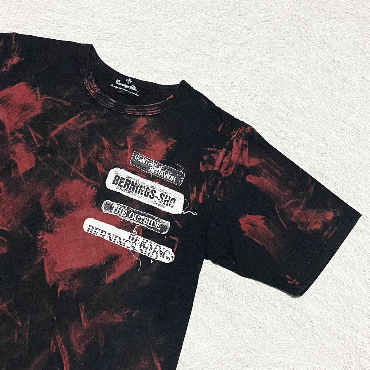 BERNINGS SHO 🔥RARE🔥 Vintage 2000s Bernings Sho Tshirt Size US M / EU 48-50 / 2 - 2 Thumbnail