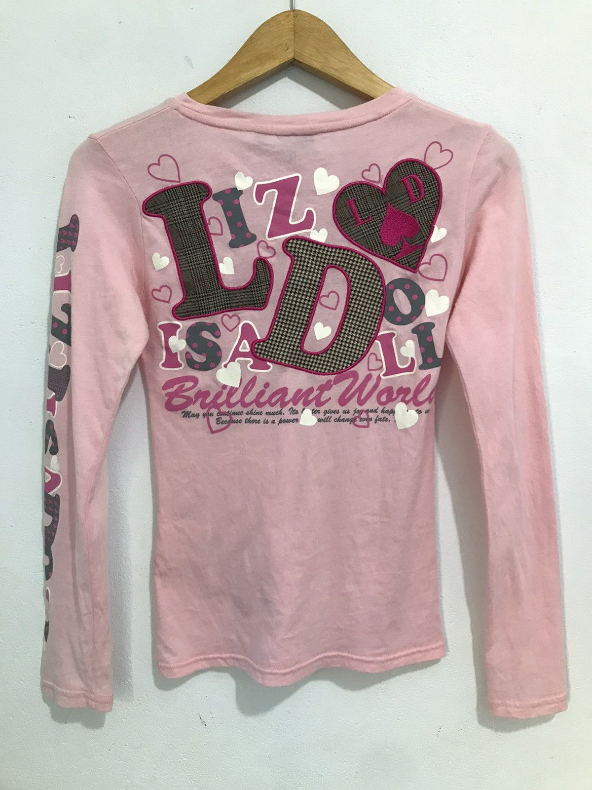 Hysteric Glamour Archive lizlisadol poem Brilliant world long sleeve Size S / US 4 / IT 40 - 5 Thumbnail