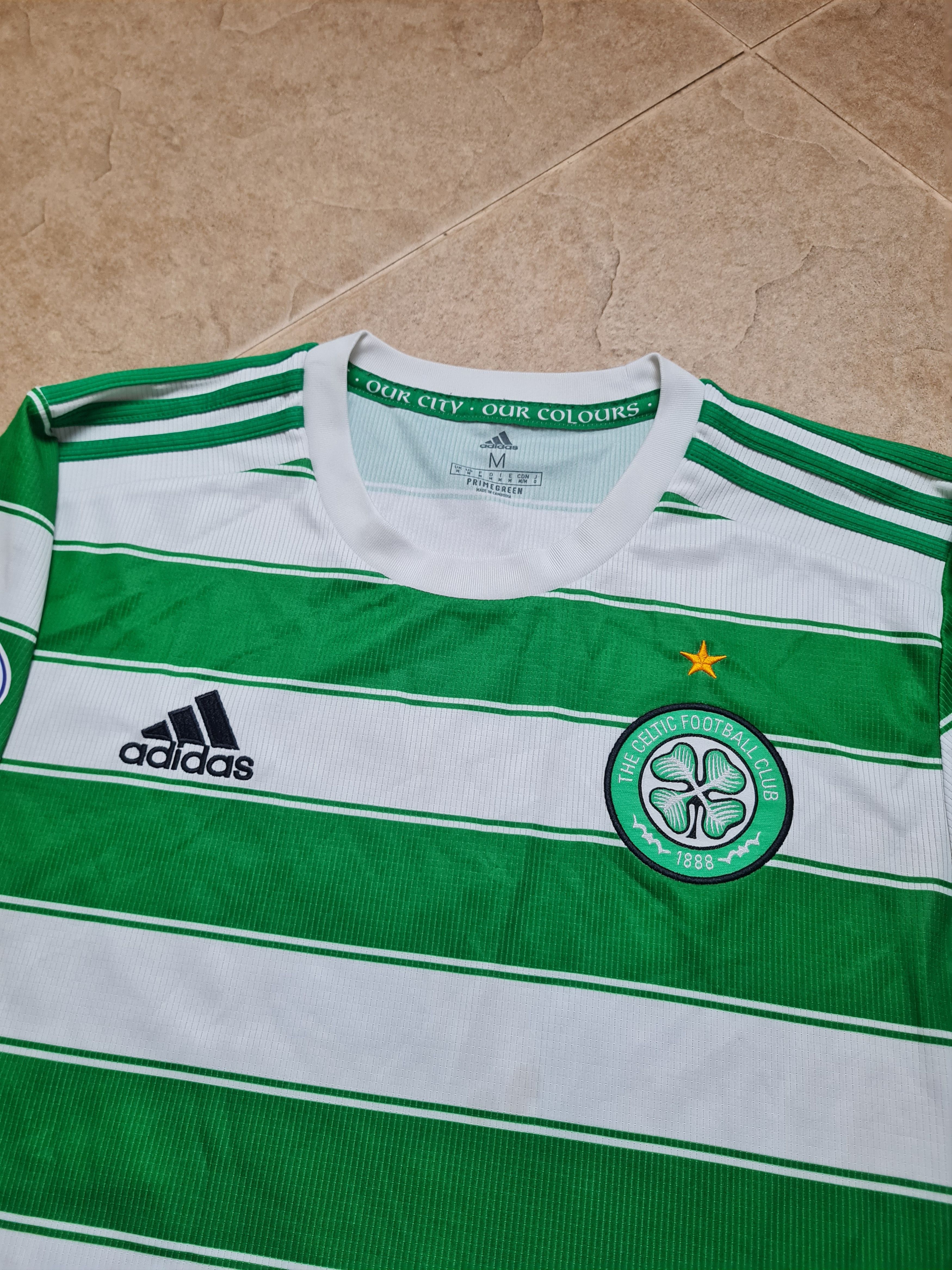 Adidas Jersey Celtic FC #16 Soccer Shirt 20/21 Adidas Trikot Size US M / EU 48-50 / 2 - 4 Thumbnail