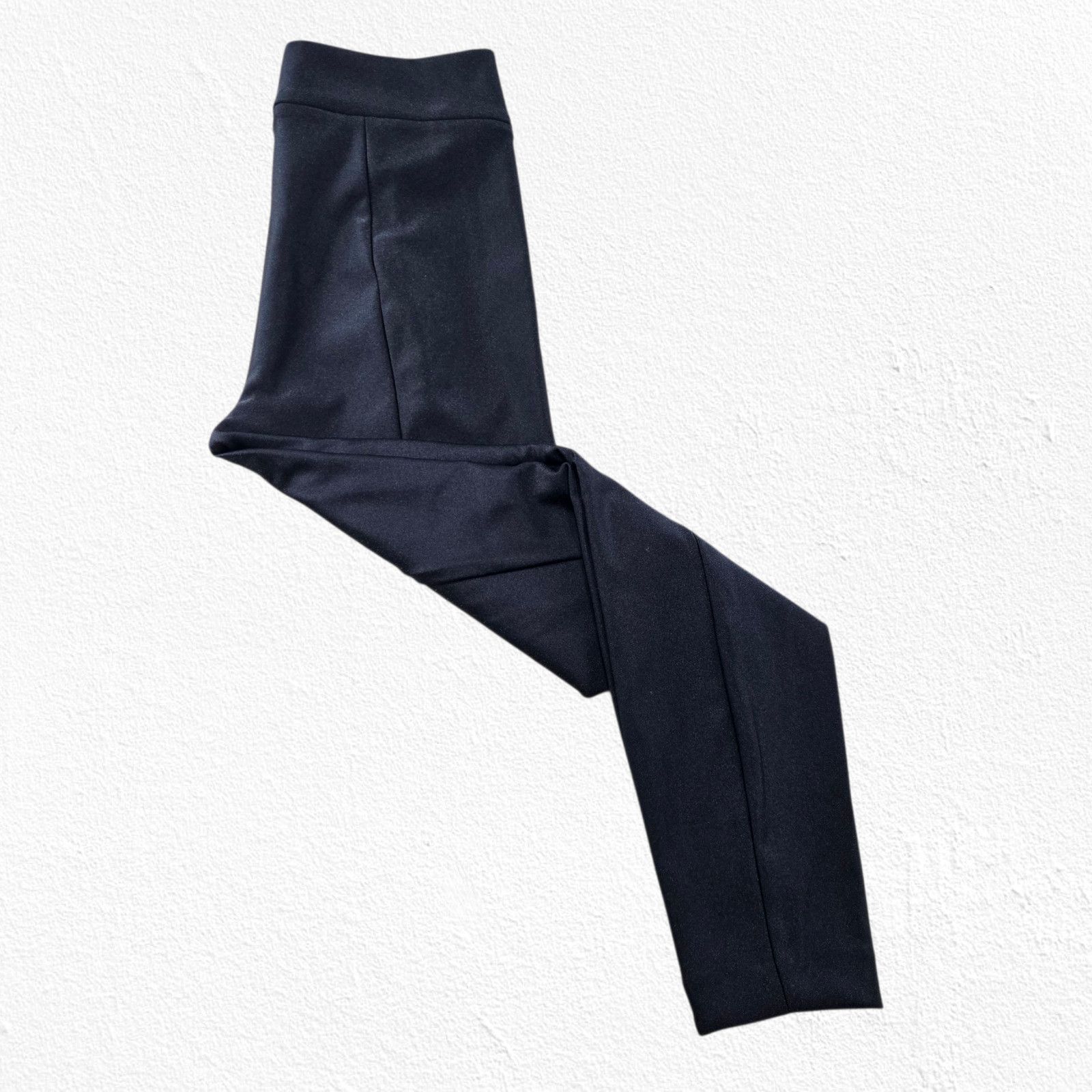 Good American Good American Black High Shine Boss Pant Size 4 NWT Size 27" / US 4 / IT 40 - 10 Thumbnail