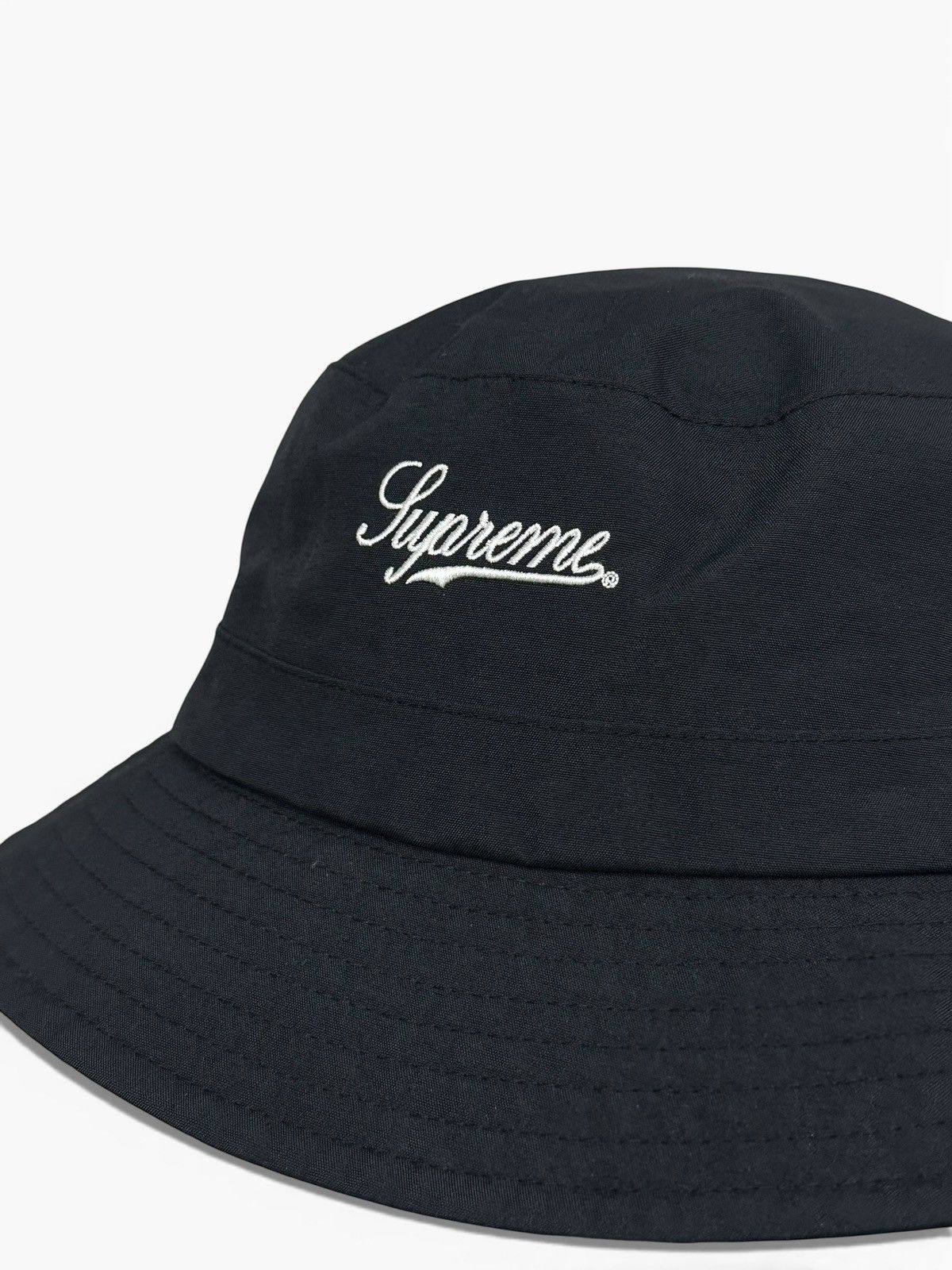 Supreme Supreme Black Gore-Tex Bucket Hat Size ONE SIZE - 4 Thumbnail