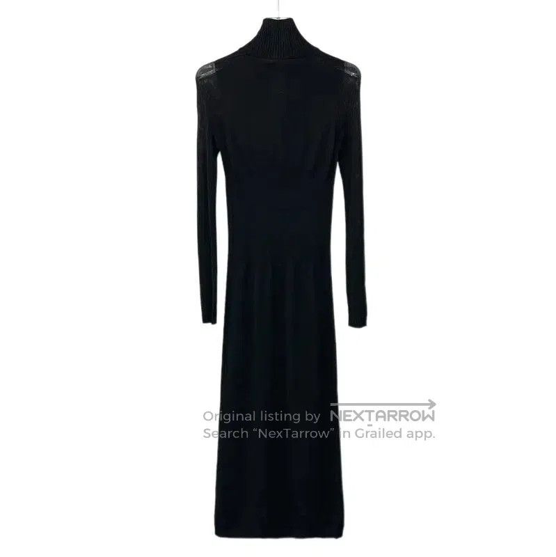 Max Mara MaxMara Elegant Black Long Sleeve Dress . Size XS / US 0-2 / IT 36-38 - 1 Thumbnail
