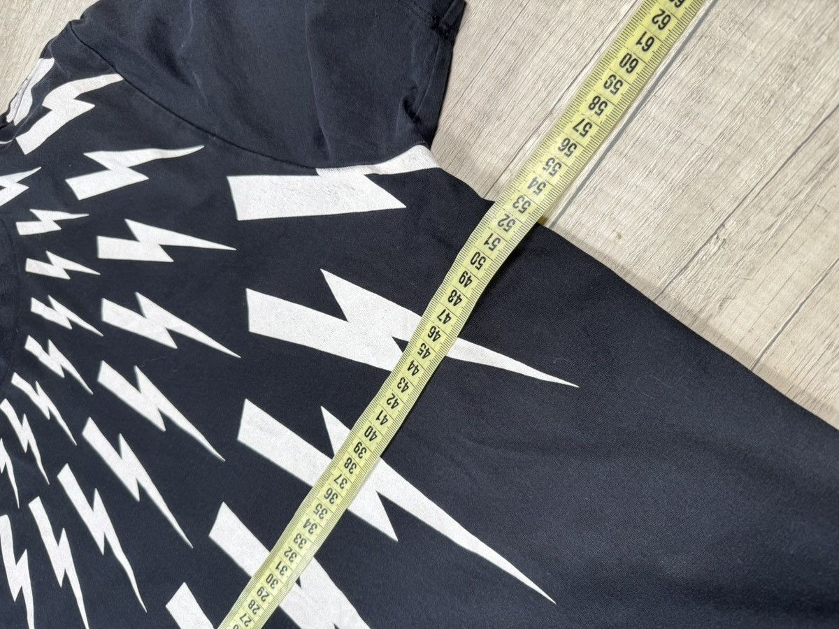 Neil Barrett Neil Barrett Thunderbolt Faded T-Shirt Size US L / EU 52-54 / 3 - 10 Thumbnail