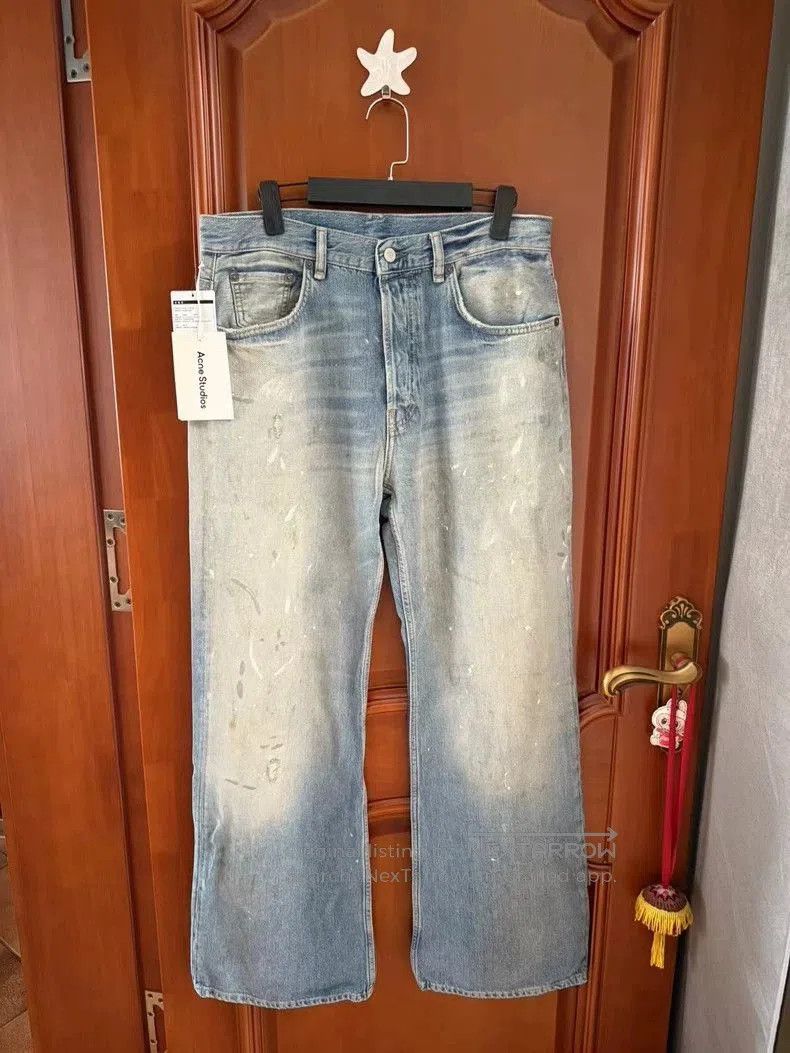 Acne Studios Acne Studios Painted Wide. Size US 32 / EU 48 - 1 Thumbnail