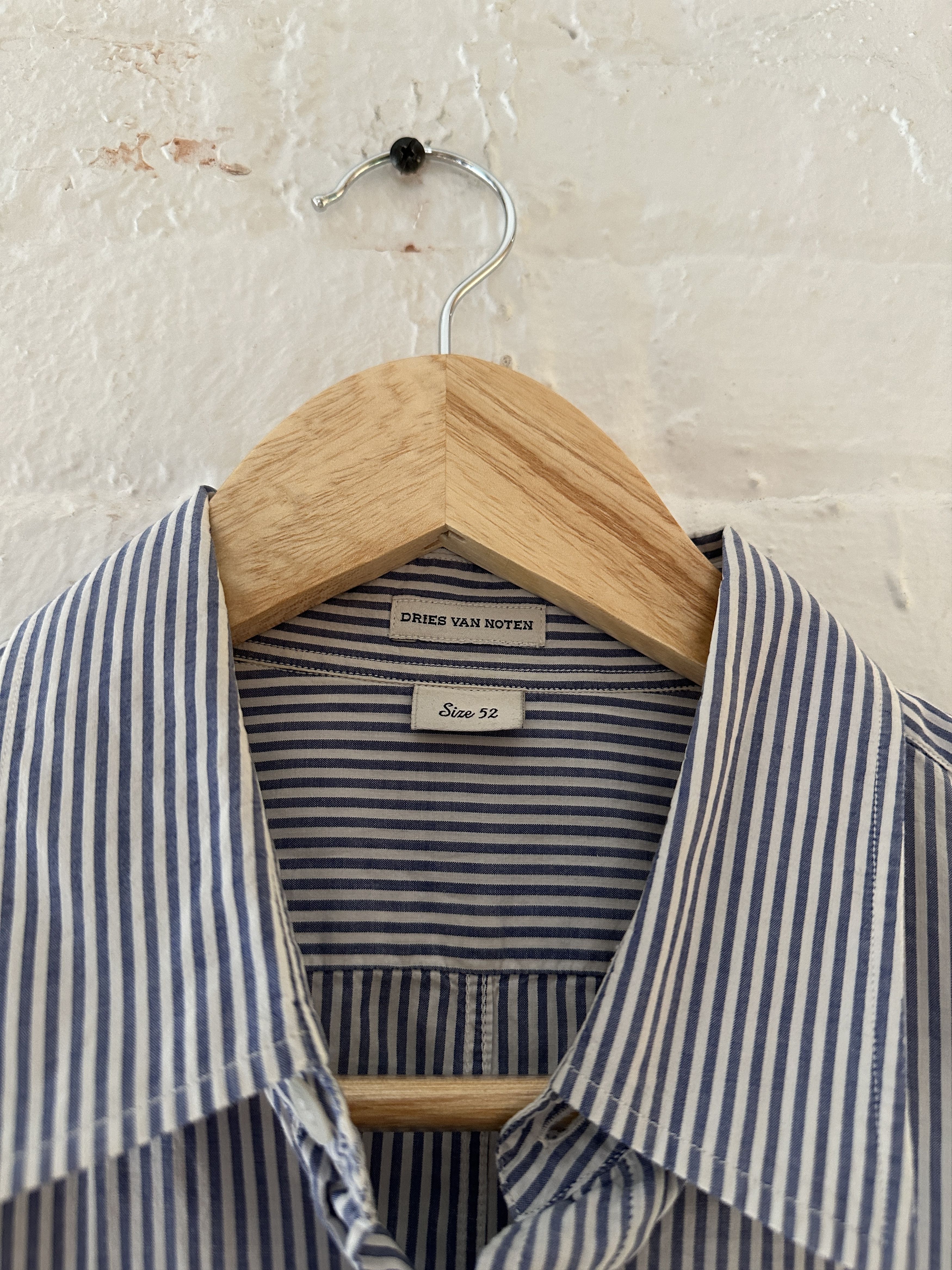 Dries Van Noten Dries Van Noten Striped Button Up Shirt Size US M / EU 48-50 / 2 - 2 Thumbnail