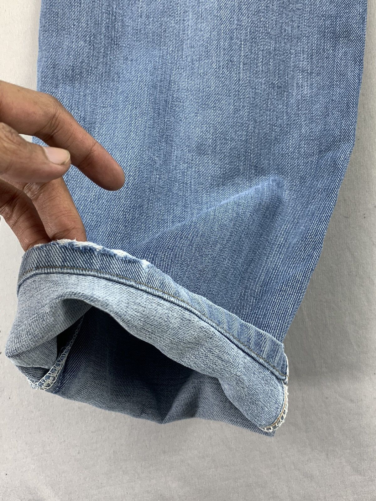 Japanese Brand Vintage Japan GL Heart Big John Baggy Tapered Jeans W31 Size US 31 - 16 Thumbnail