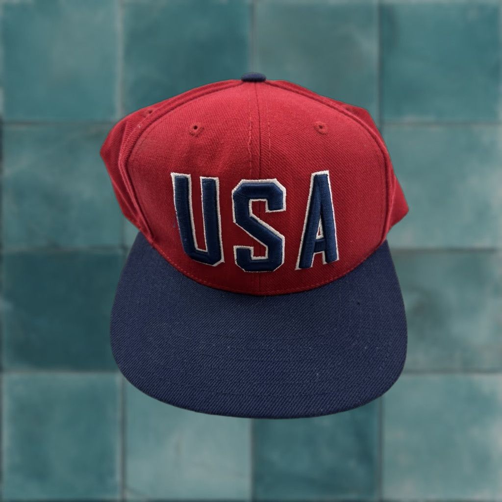 American Needle American Needle Mens Spellout USA Hat Cap Multicolor Snapback User: American Needle Mens Spellout USA Hat Cap Multicolor Snapback Size ONE SIZE - 1 Thumbnail