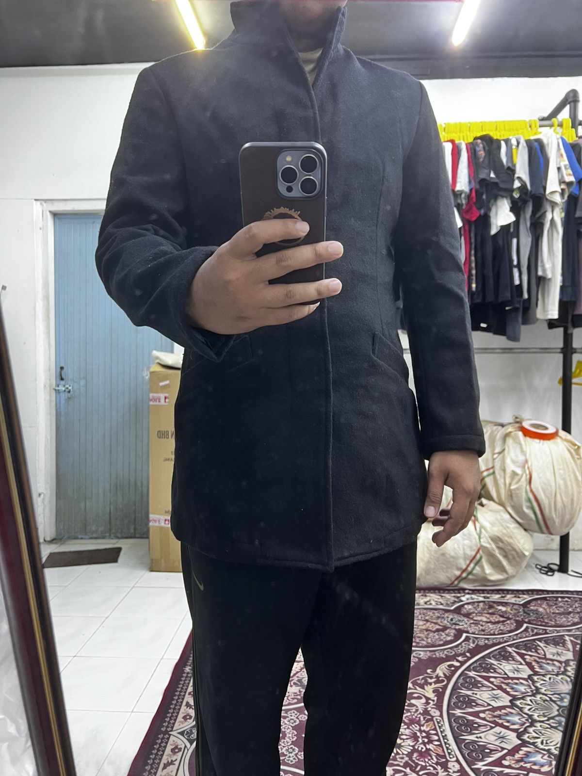Japanese Brand Rustenburg Homme Japanese Brand Wool Outerwear Jacket Size US M / EU 48-50 / 2 - 14 Thumbnail