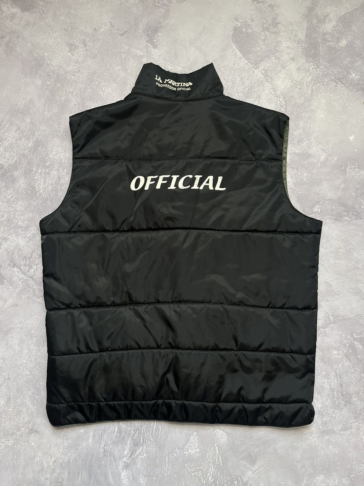 La Martina Vintage La Martina Swiss Polo Official Vest Jacket Black Size US L / EU 52-54 / 3 - 2 Thumbnail