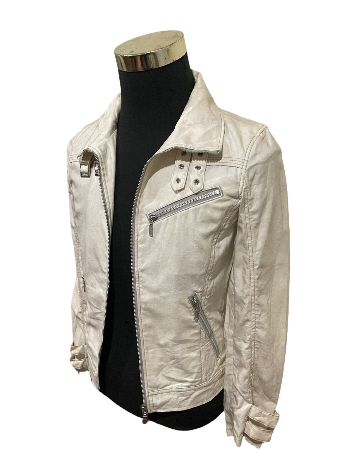 If Six Was Nine Tornado Mart Punk Biker Jacket Size M / US 6-8 / IT 42-44 - 4 Thumbnail