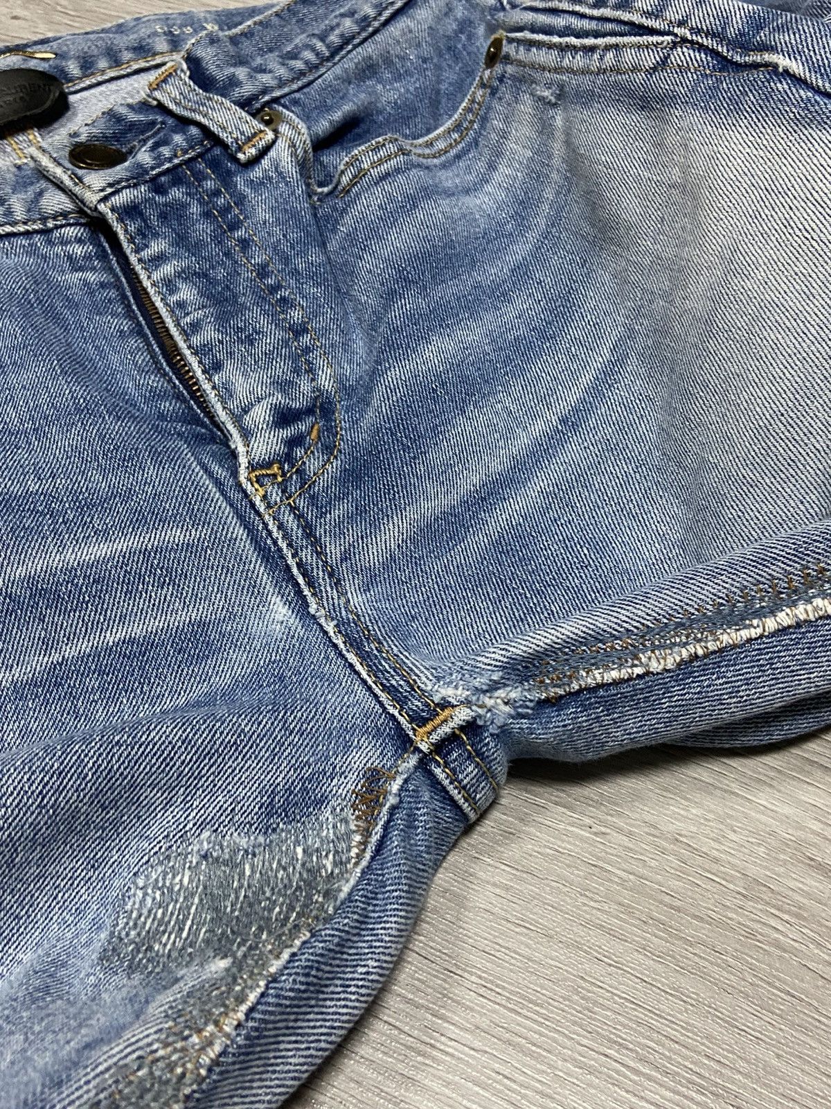 Saint Laurent Paris Saint Laurent Paris made in JAPAN Hedi Slimane Jeans Size 26" / US 2 / IT 38 - 11 Thumbnail