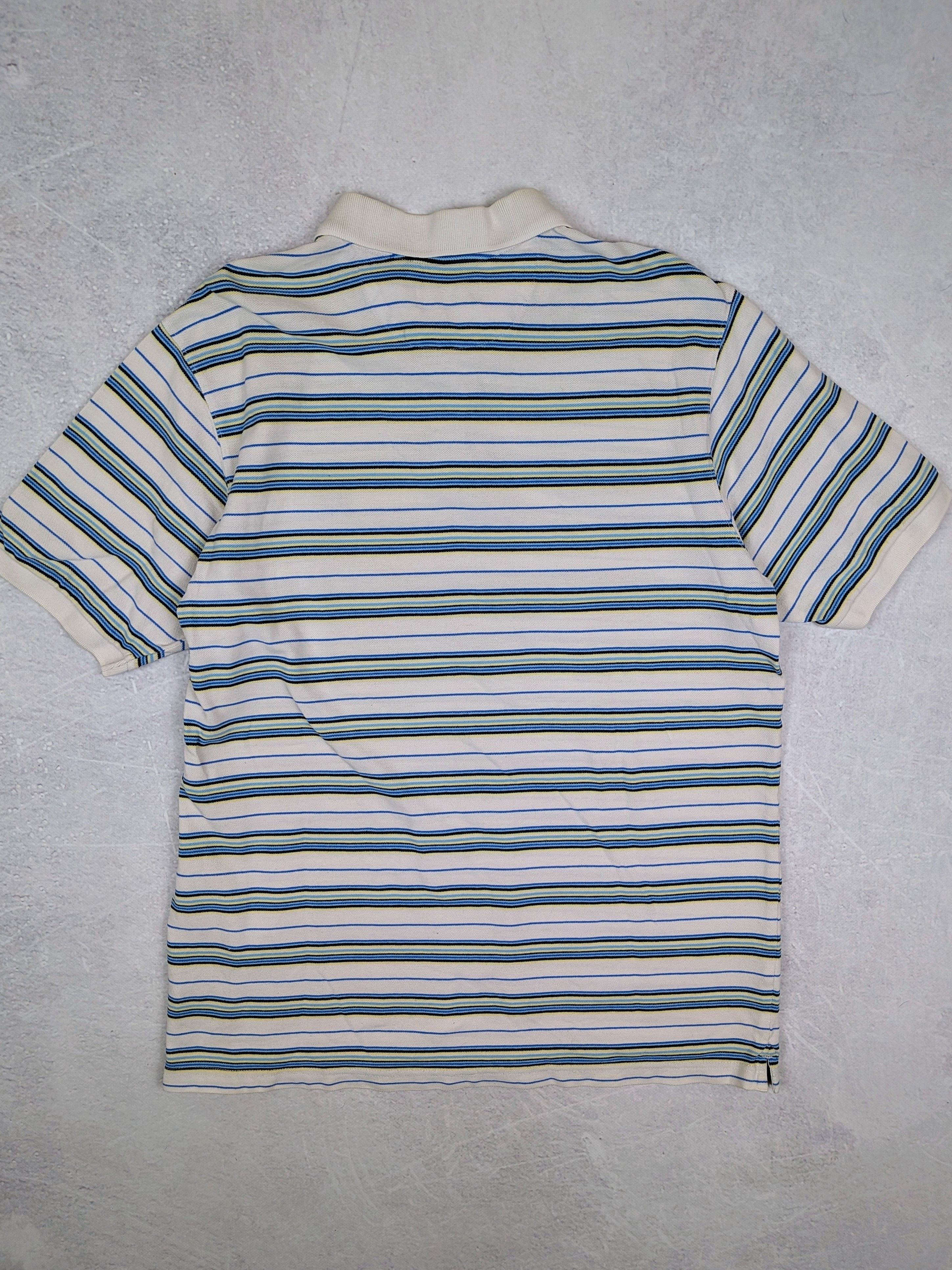 Chaps Ralph Lauren Chaps Vintage Striped Polo Shirt Size L Size US L / EU 52-54 / 3 - 3 Thumbnail