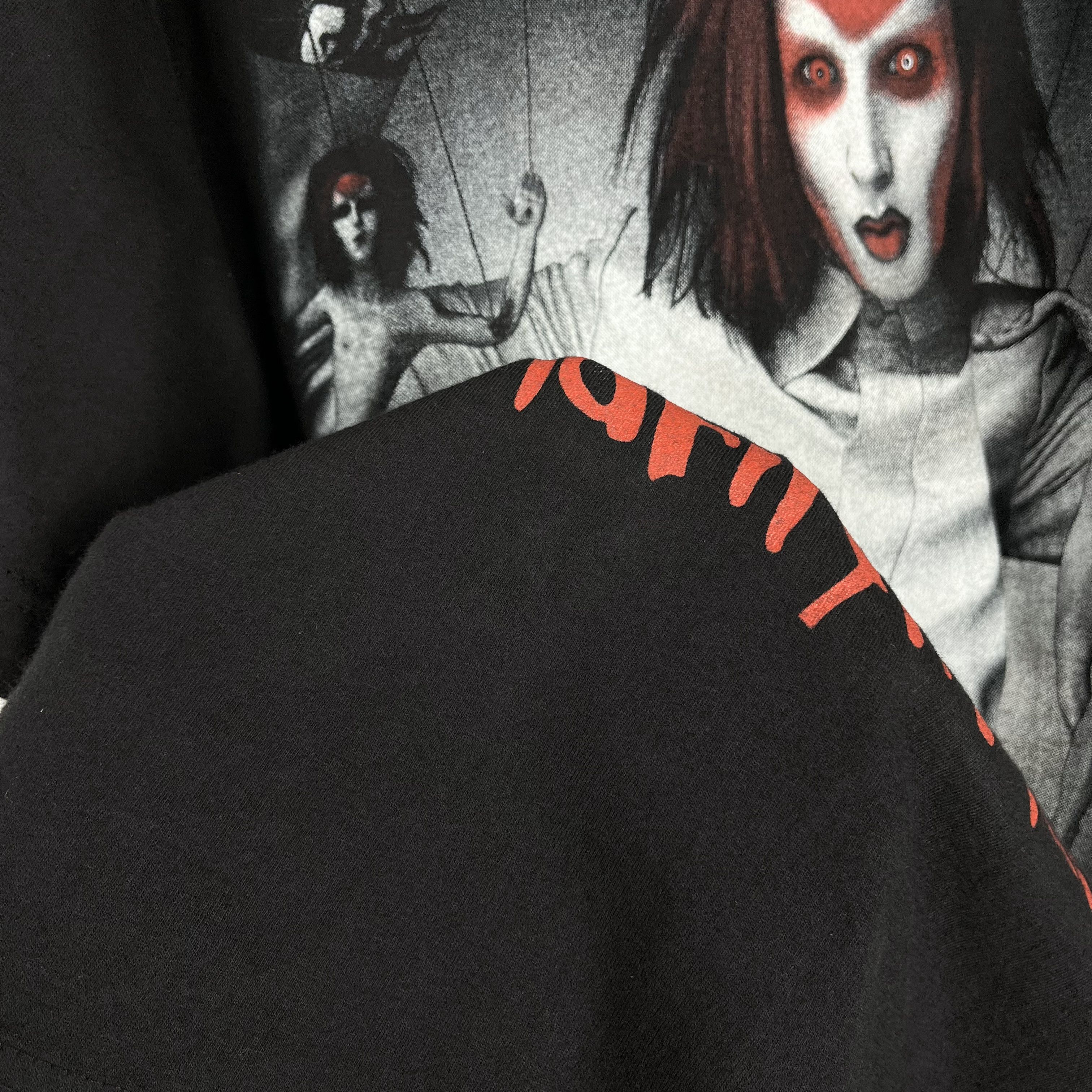 Band Tees Vintage Marilyn Manson Rare Rock Band T Shirt 2000’s Size US L / EU 52-54 / 3 - 22 Thumbnail