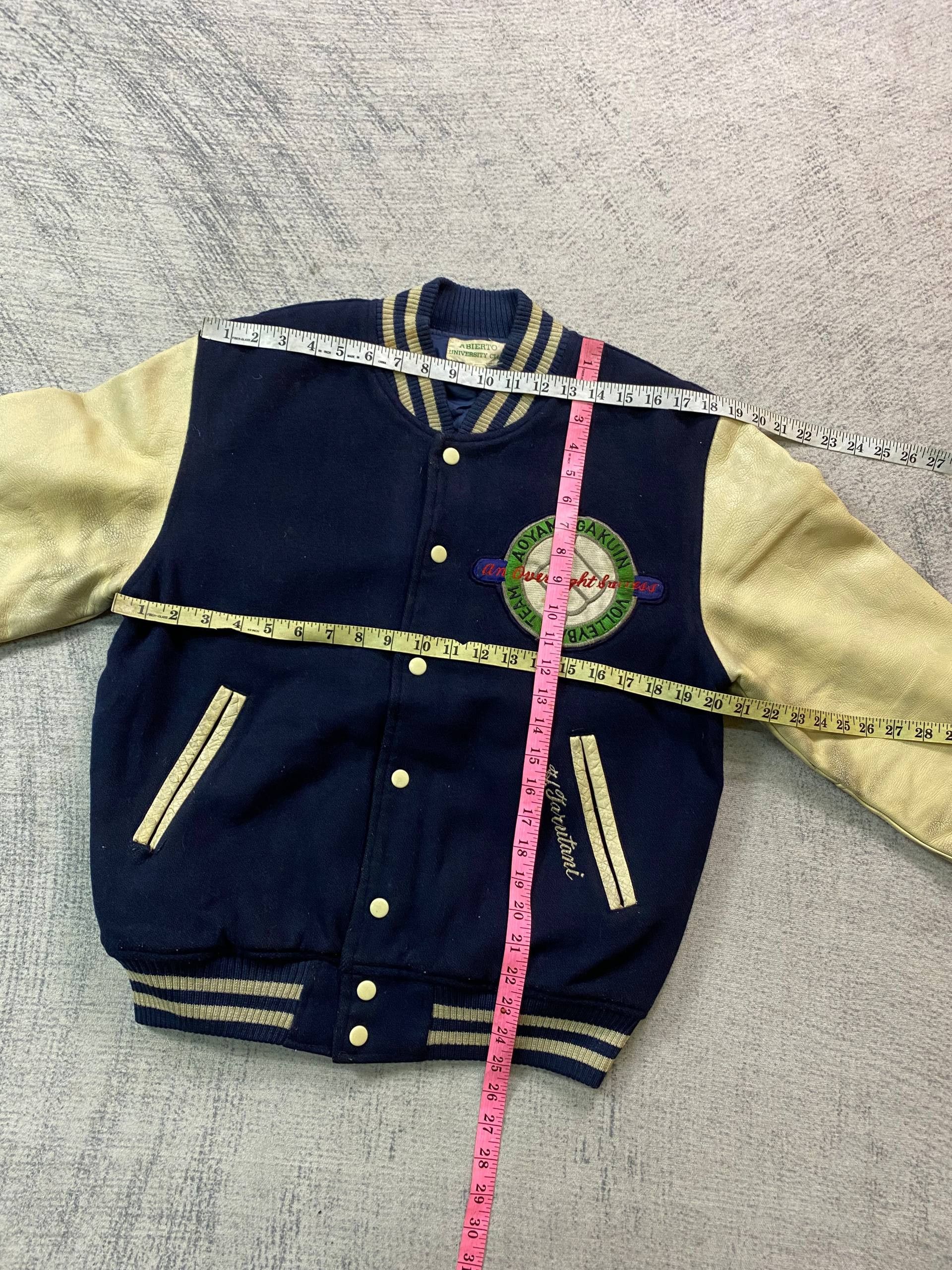 Vintage Vintage Aoyama Gakuin University Volleyball Varsity Jacket Size US M / EU 48-50 / 2 - 15 Thumbnail
