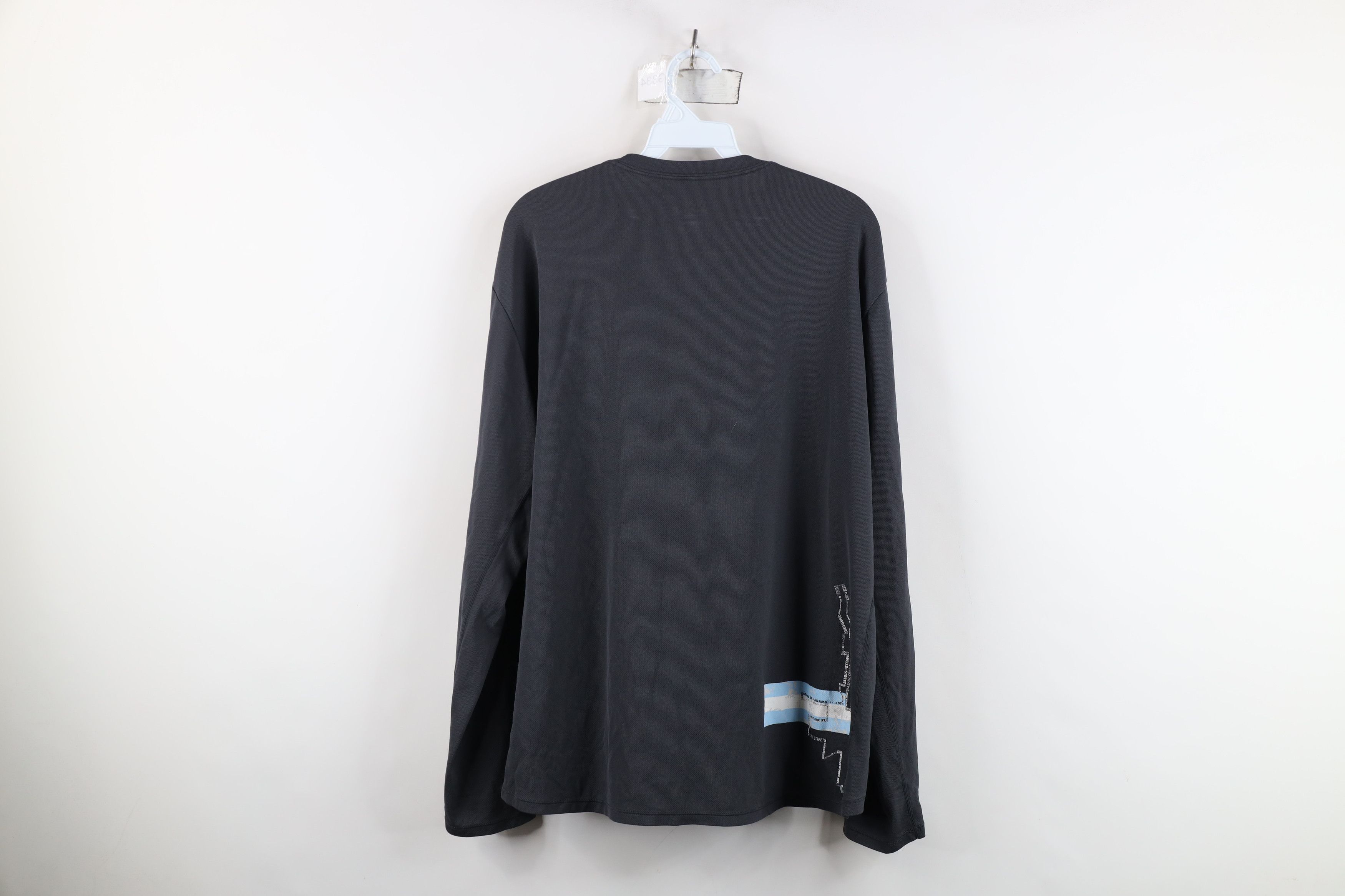 Nike Y2K Nike Chicago Marathon Center Swoosh Long Sleeve T-Shirt Size US XXL / EU 58 / 5 - 14 Thumbnail