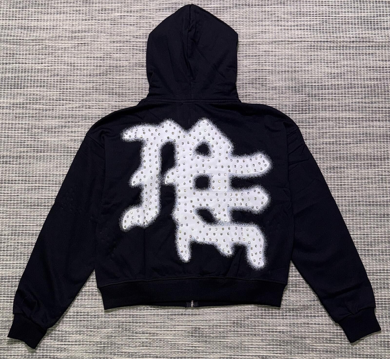 Other Mixed Emotions Black 'END' Rhinestone Zip Size US S / EU 44-46 / 1 - 3 Thumbnail