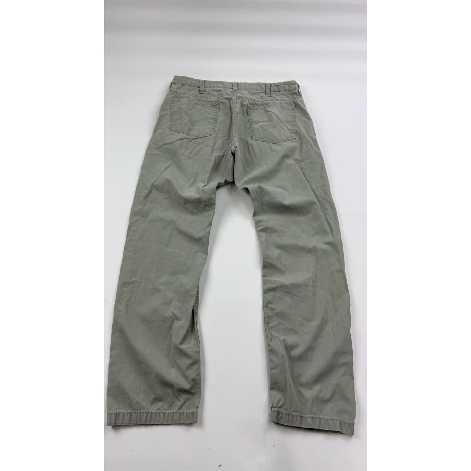 Levi's Levi's Pants Mens 34 Waist 29 Inseam Gray Casual Straight Leg Chino Style Workwear Size US 32 / EU 48 - 5 Thumbnail
