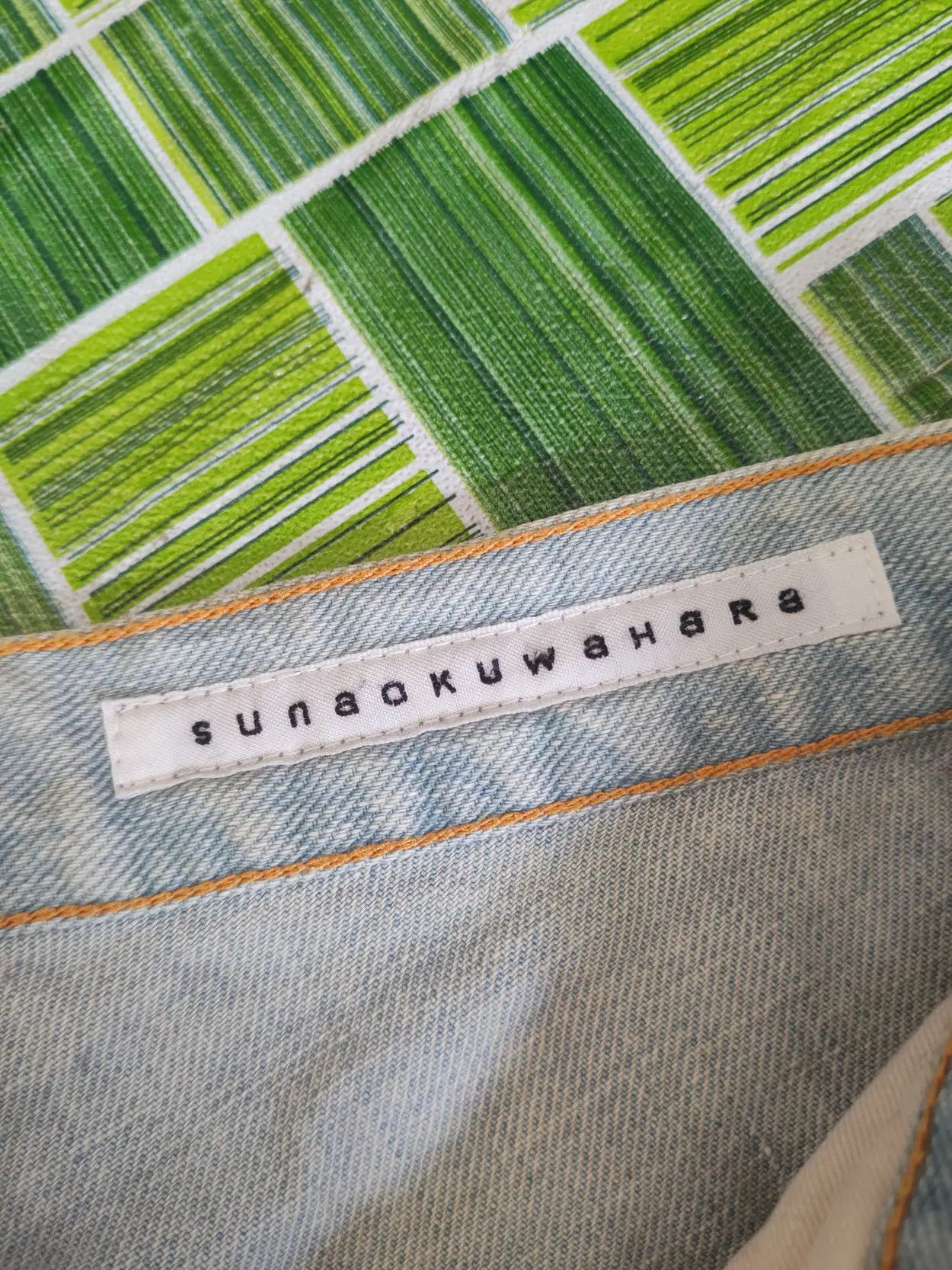 Issey Miyake Sunao Kuwahara japan Patchwork ripped denim pants #46-205xT Size US 30 / EU 46 - 10 Thumbnail