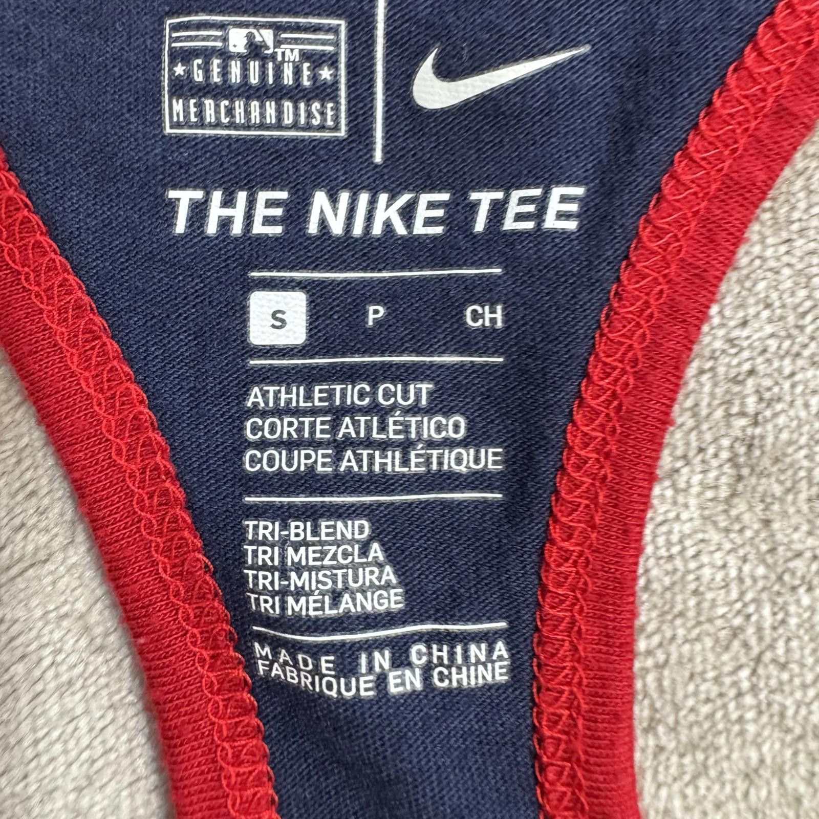 Nike Nike MLB Atlanta Braves Women's Small Shirt Sleeveless Size S / US 4 / IT 40 - 4 Thumbnail