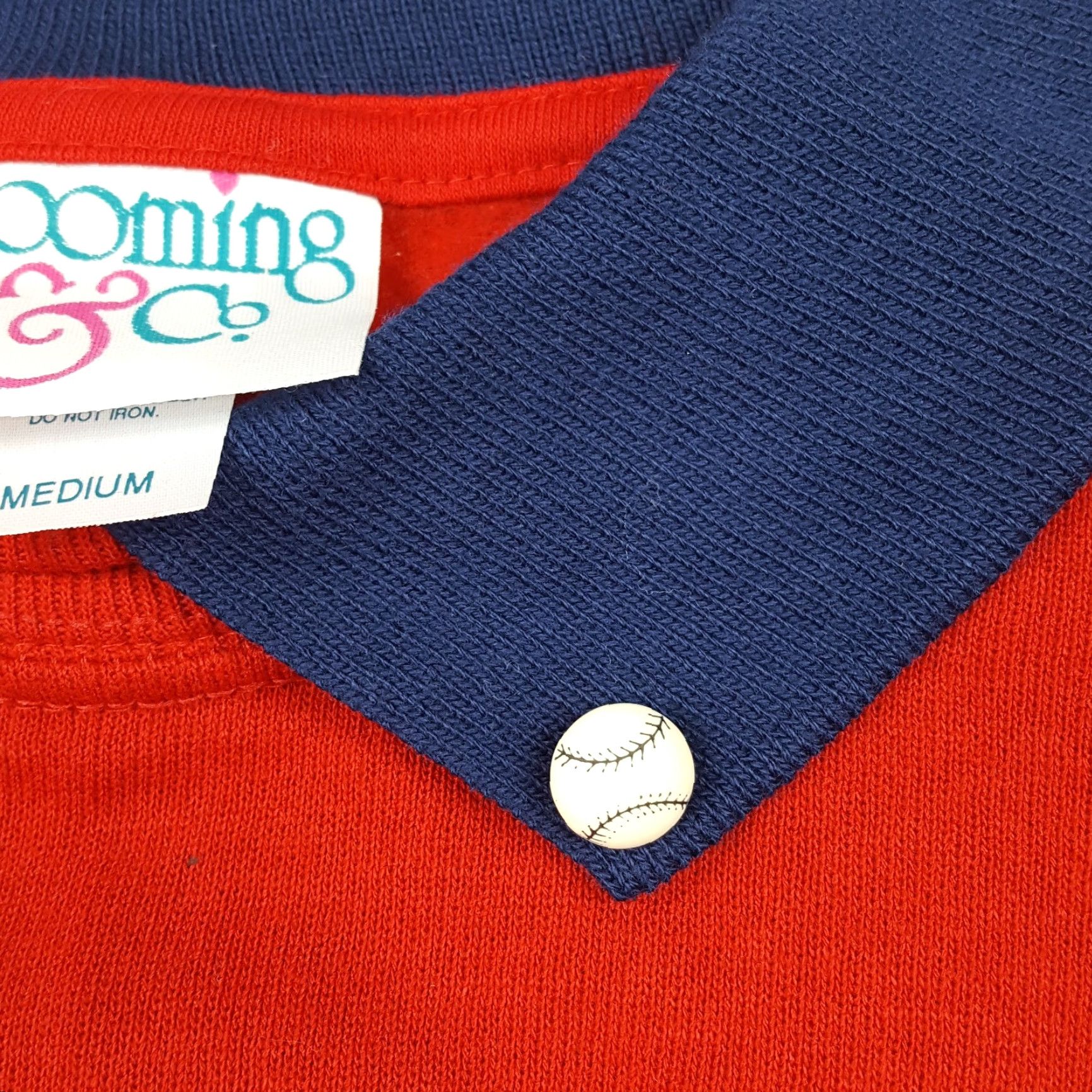 Vintage VINTAGE 80s Sports Mom Size M Crewneck Red Pullover Puff Print Retro Sweatshirt Nike Size US M / EU 48-50 / 2 - 5 Thumbnail