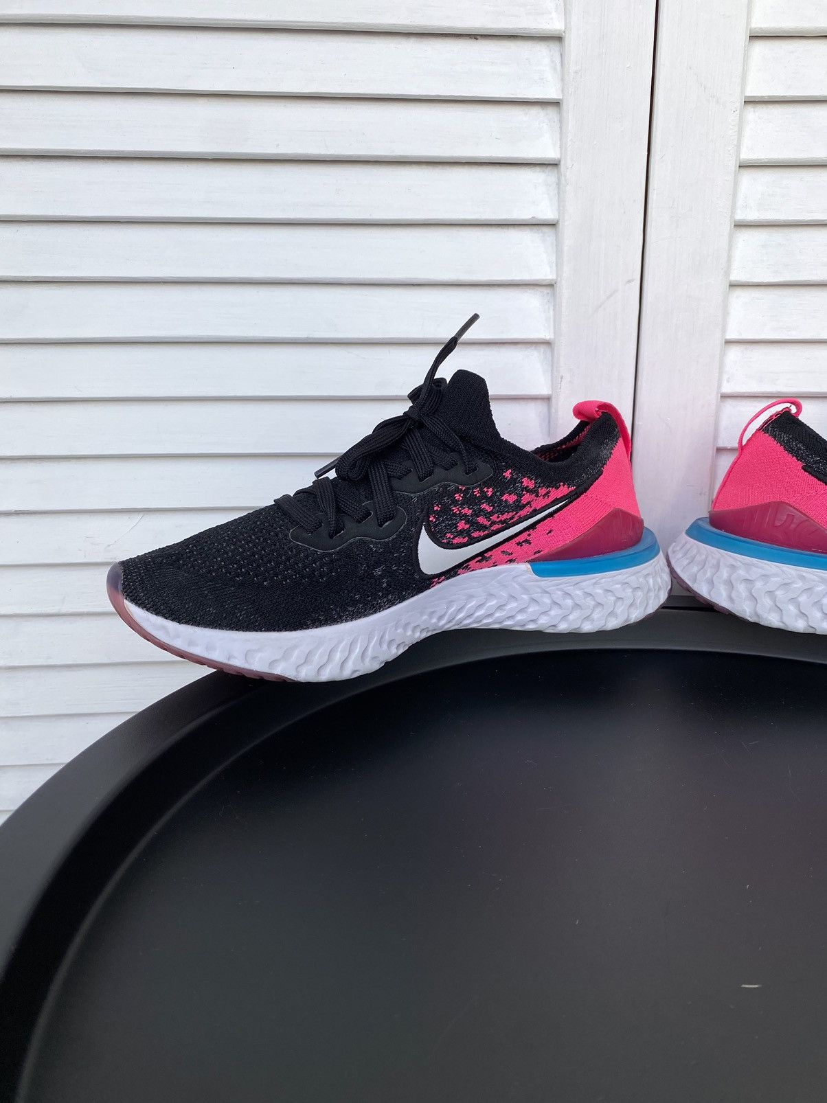 Nike Nike Kid Epic React Flyknit 2 Running Shoes Youth 5 Size US 5 / IT 35 - 14 Thumbnail
