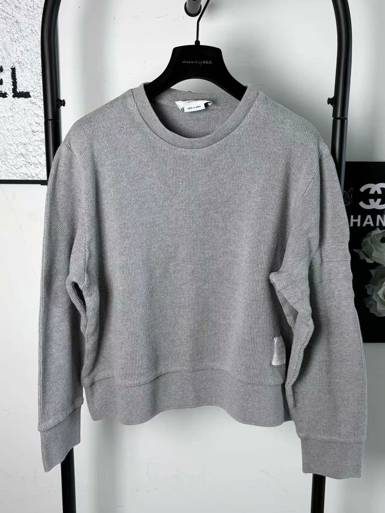 Thom Browne Thom Browne Knit White Sweater l Men Size US L / EU 52-54 / 3 - 1 Thumbnail