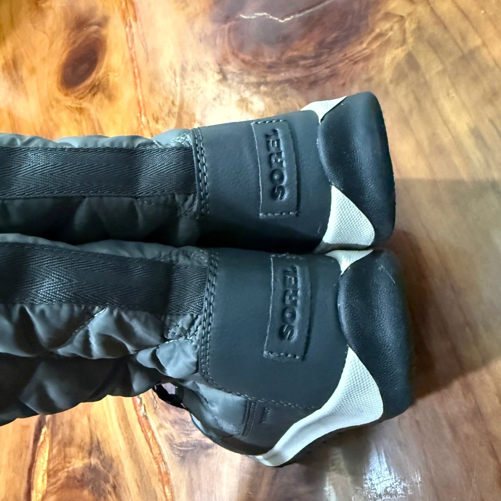 SOREL Sorel Whitney Ii Boots 6.5 Women's Insulated Winter Quarry Grey Quilted Lace Up Size US 8 / IT 38 - 4 Thumbnail