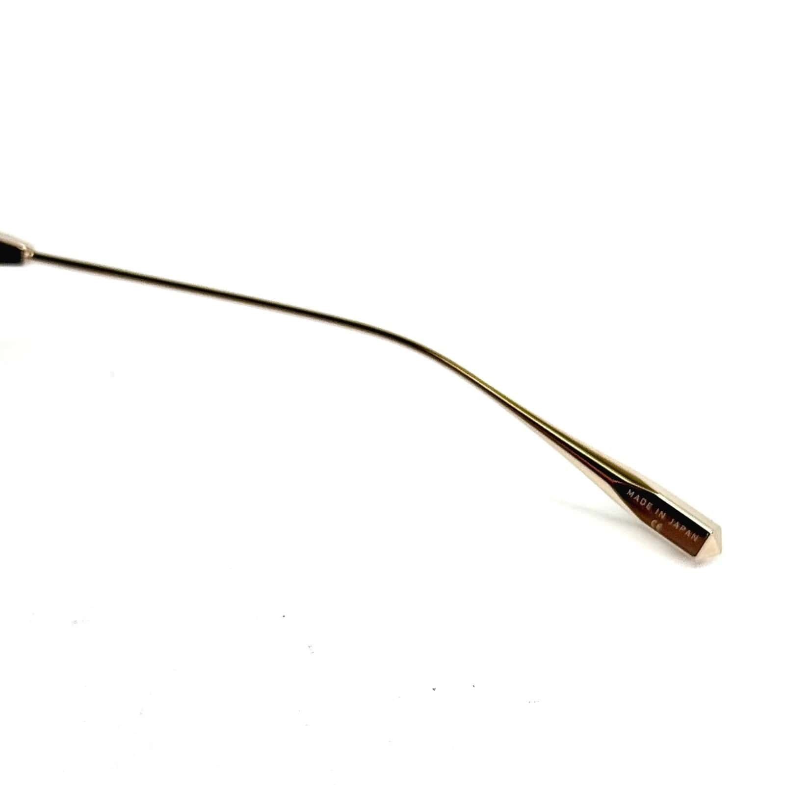 Valentino VALENTINO V HEXAGON VLS115 Gold Titanium VLS 115C Sunglass Size ONE SIZE - 4 Thumbnail