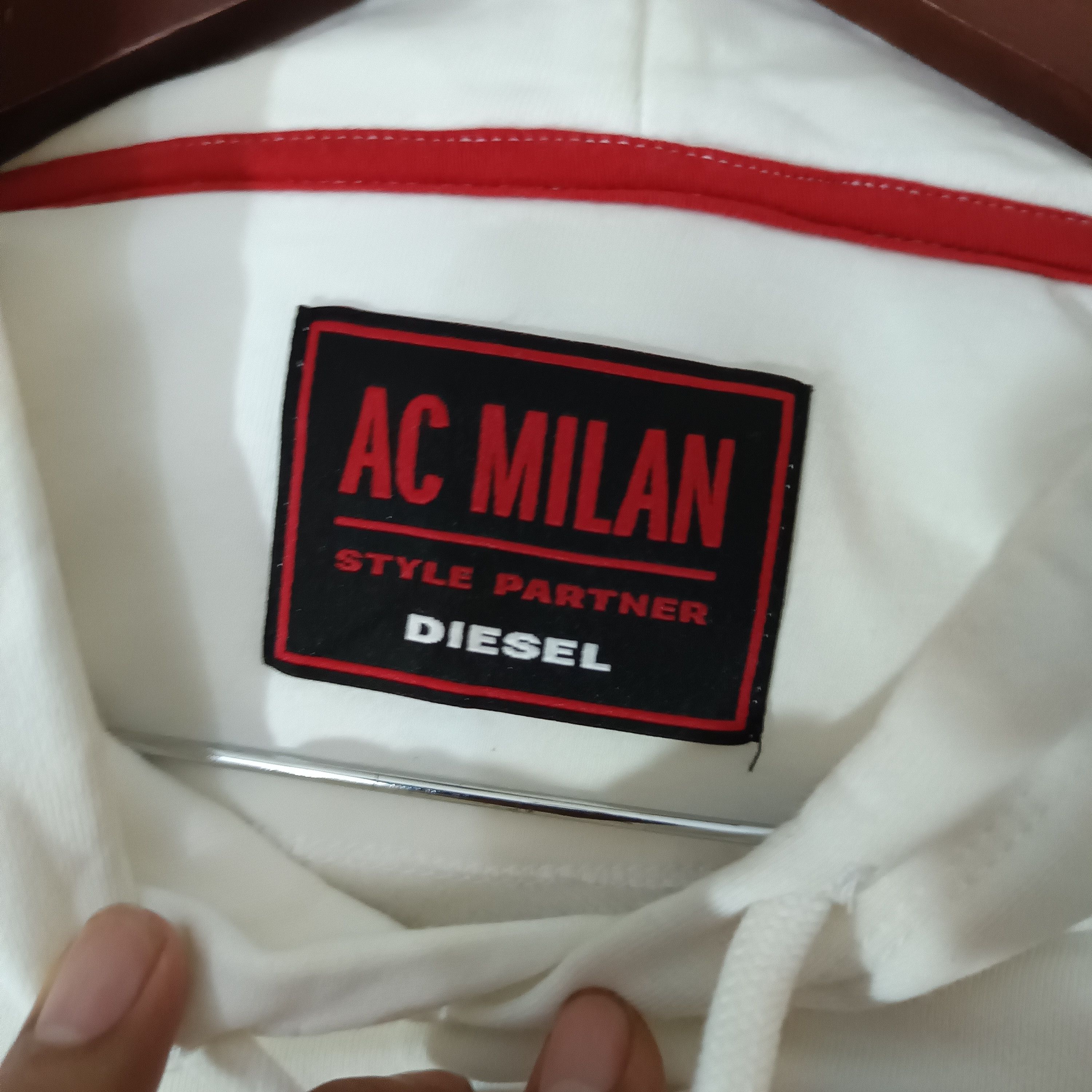Diesel Diesel X Ac Milan Hoodie Size US S / EU 44-46 / 1 - 4 Thumbnail