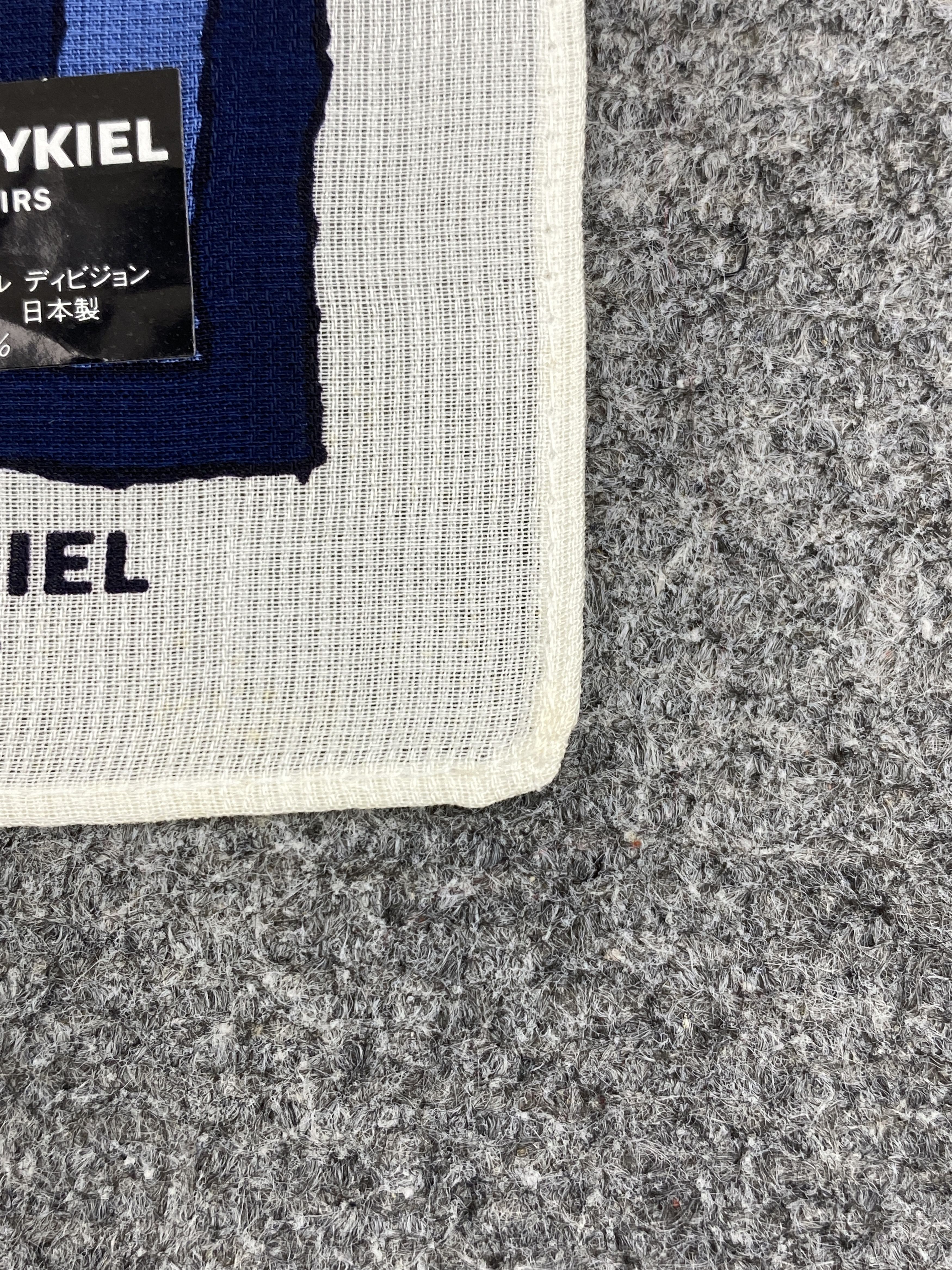 Sonia Rykiel × Vintage Sonia Rykiel Handkerchief Pocketsquares HKC0293 Size ONE SIZE - 6 Thumbnail