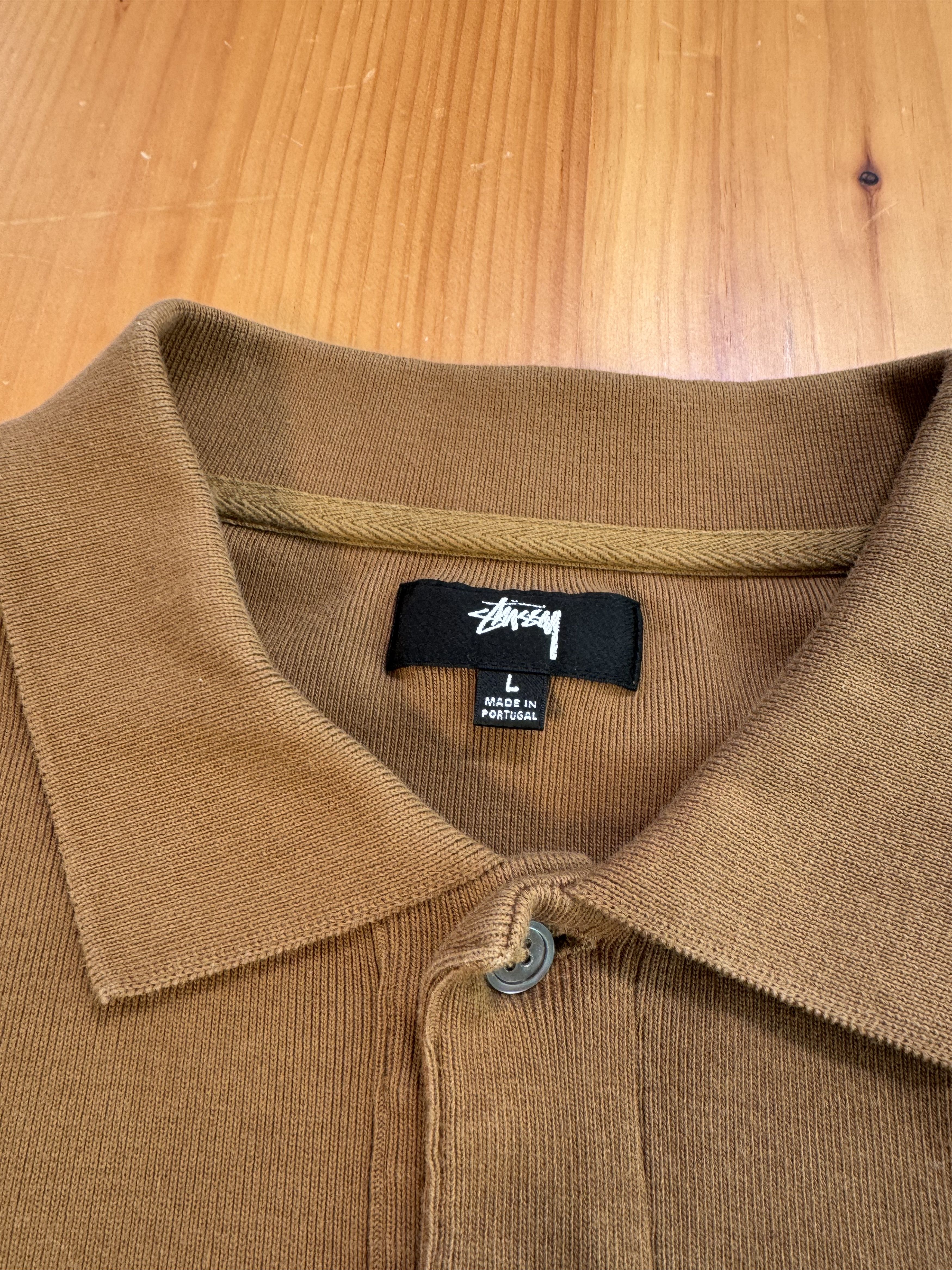 Stussy Stussy 8 Ball Polo Longsleeve Size US L / EU 52-54 / 3 - 5 Thumbnail