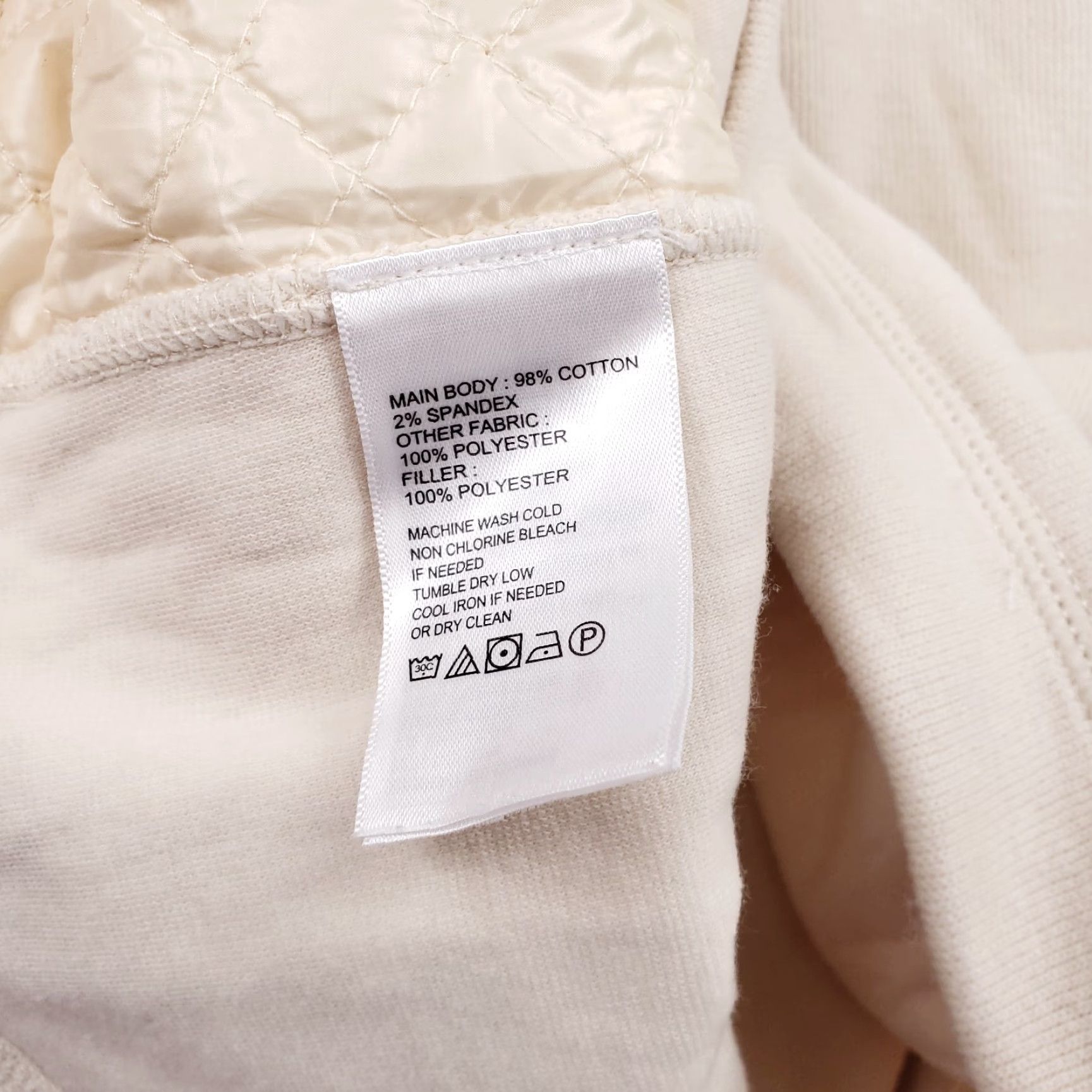 Tommy Bahama Tommy Bahama Sweater Womens XS Ivory Knit 1/2 Zip Quilted Pockets Mock Neck Raglan Sleeve Pullover Knit Shirt Casual Beach Classic Outdoor Vintage: No Size XS / US 0-2 / IT 36-38 - 6 Thumbnail