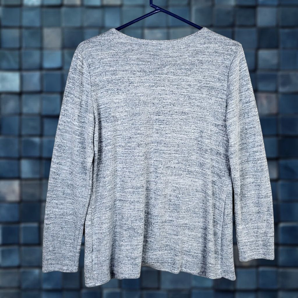 Vintage Milk Nursingwear Women’s Blue Long Sleeve Stretch Top Maternity Size M Size M / US 6-8 / IT 42-44 - 1 Thumbnail