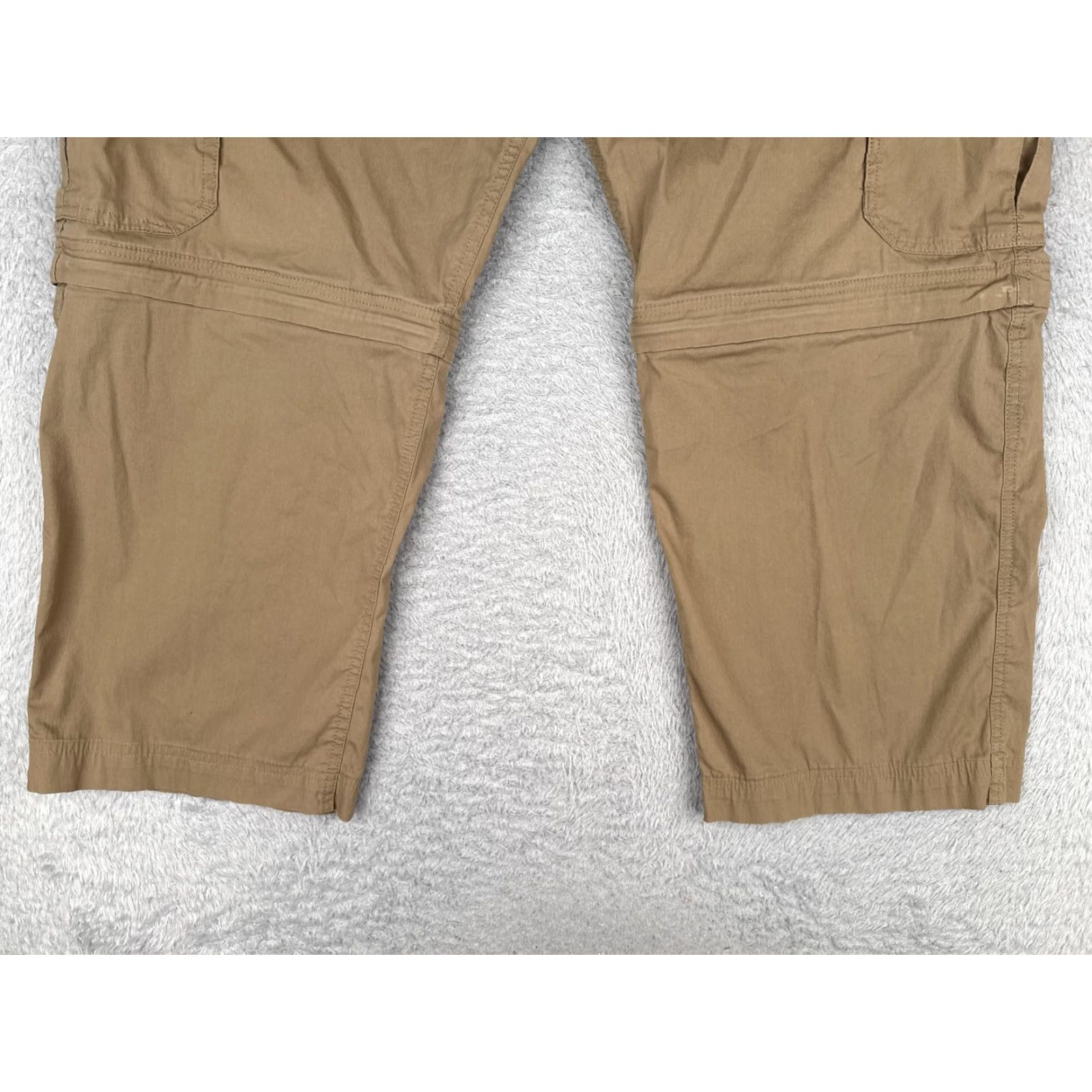 Vintage BC Clothing Pants Mens XXL x 30 Khaki Convertible Cargo Zip Off Hiking Outdoor Size US 39 - 2 Thumbnail