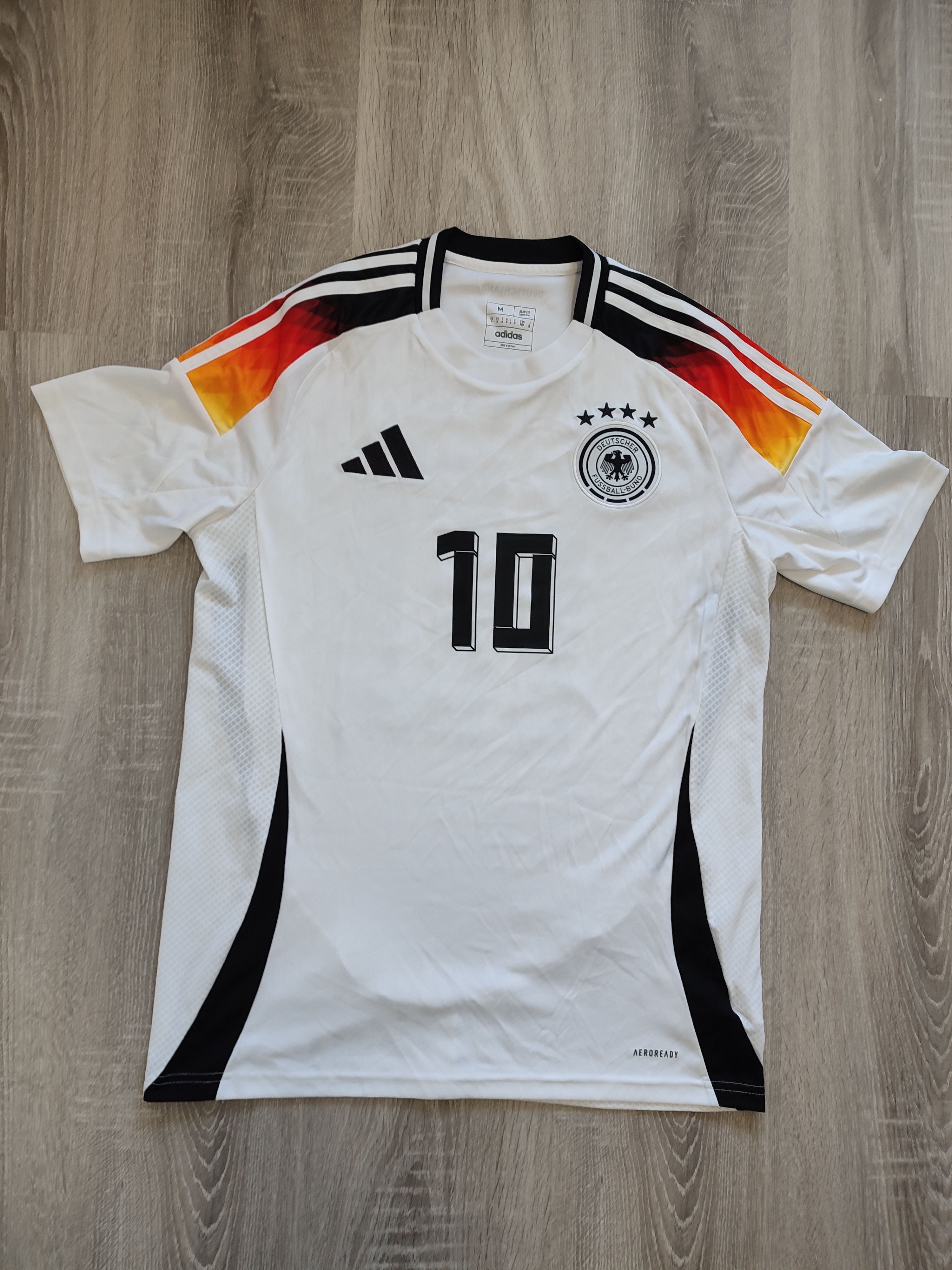 Adidas GERMANY 2024 HOME EURO #10 MUSIALA football r jersey shirt Size US M / EU 48-50 / 2 - 2 Thumbnail
