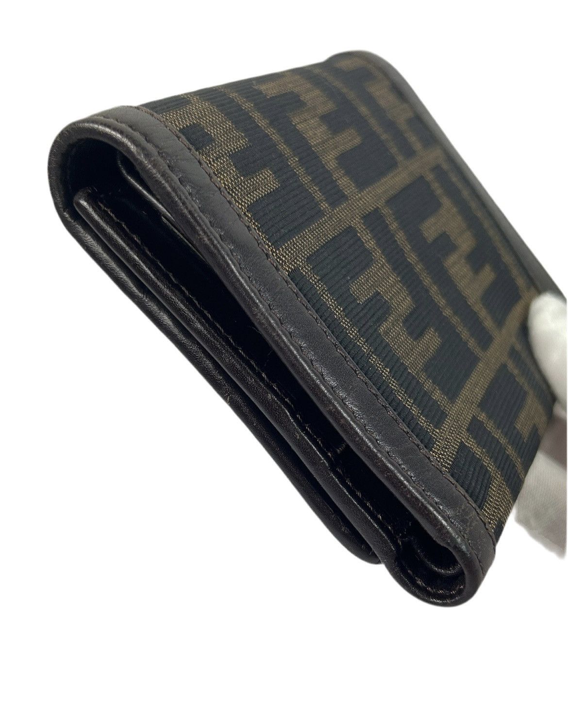 Fendi Fendi Zucca Monogram Trifold Wallet Size ONE SIZE - 8 Thumbnail