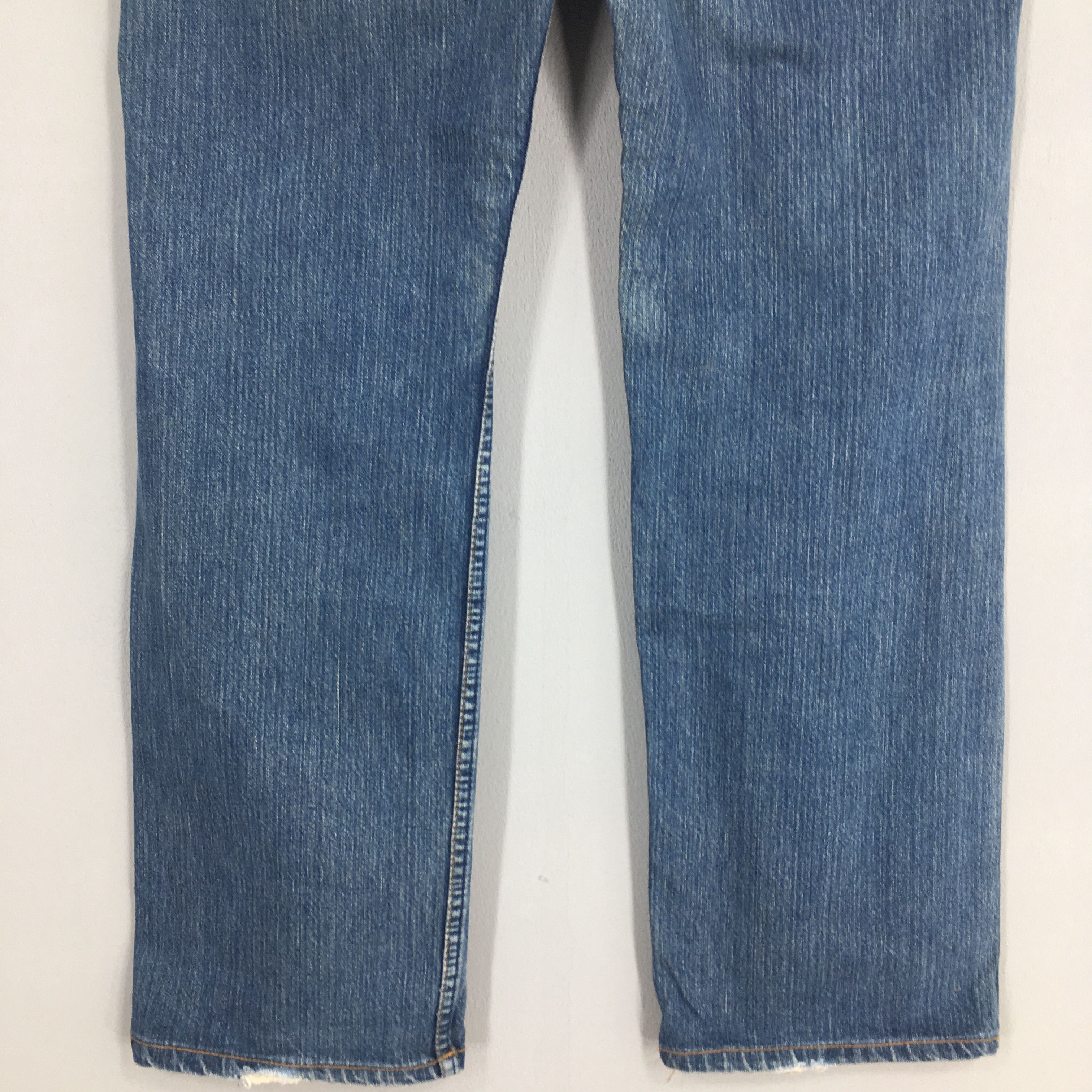 Levi's Size 31x32 Vintage 90s Levi's 512 Stonewash Blue Jeans S2069 Size US 31 - 11 Thumbnail