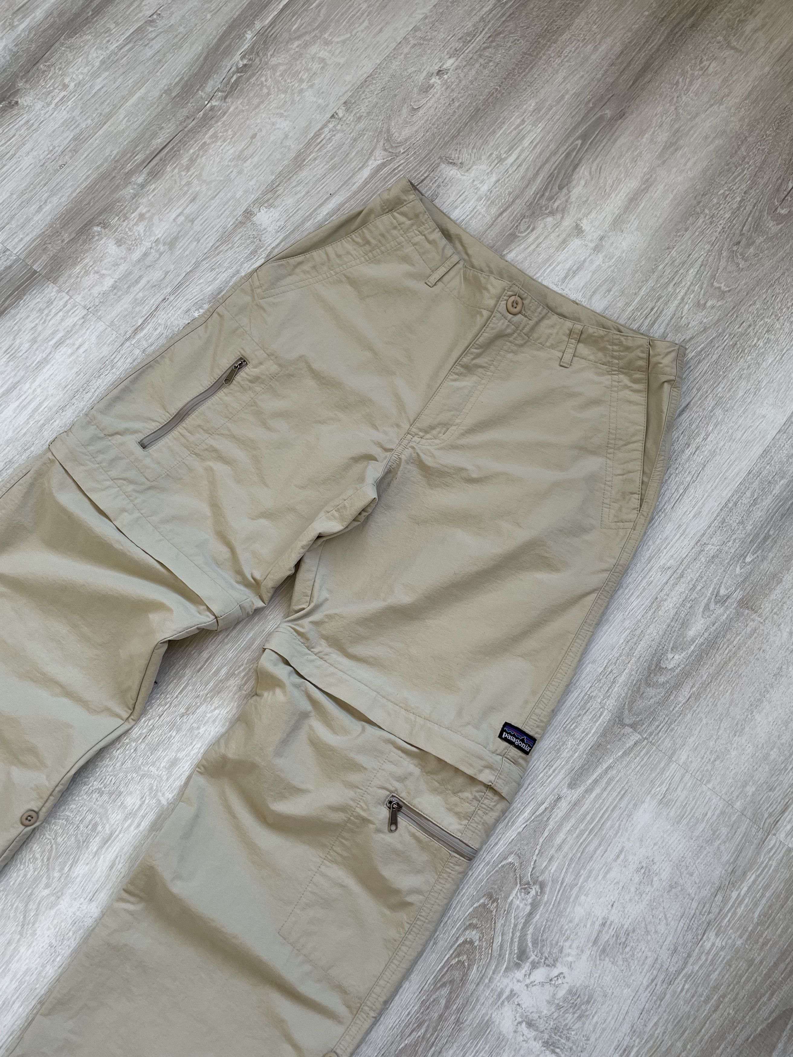 Patagonia Vintage Patagonia 2 in 1 Transformer Hiking Nylon Pants Size 30" / US 8 / IT 44 - 2 Thumbnail