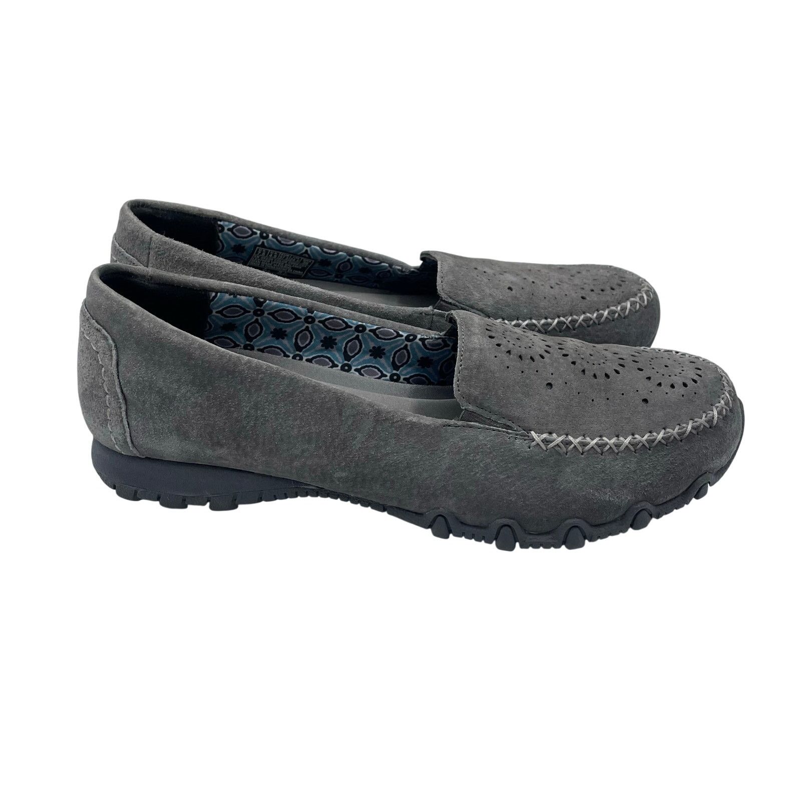 SKECHERS Skechers Bikers Expressway Slip On Shoes Charcoal Women 7.5 Size US 7.5 / IT 37.5 - 2 Thumbnail