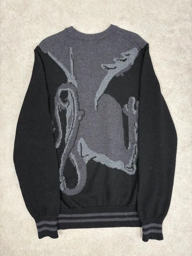 Dolce & Gabbana AW2017 Dolce & Gabbana Black King Panther Wool Sweater Size US M / EU 48-50 / 2 - 2 Thumbnail