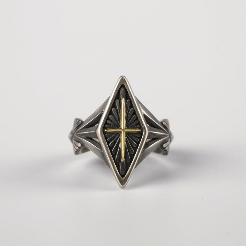 Jewelry Star Crazy Jewelry Rings Open Size Chrome Ring (Size 7-13) Size ONE SIZE - 5 Thumbnail