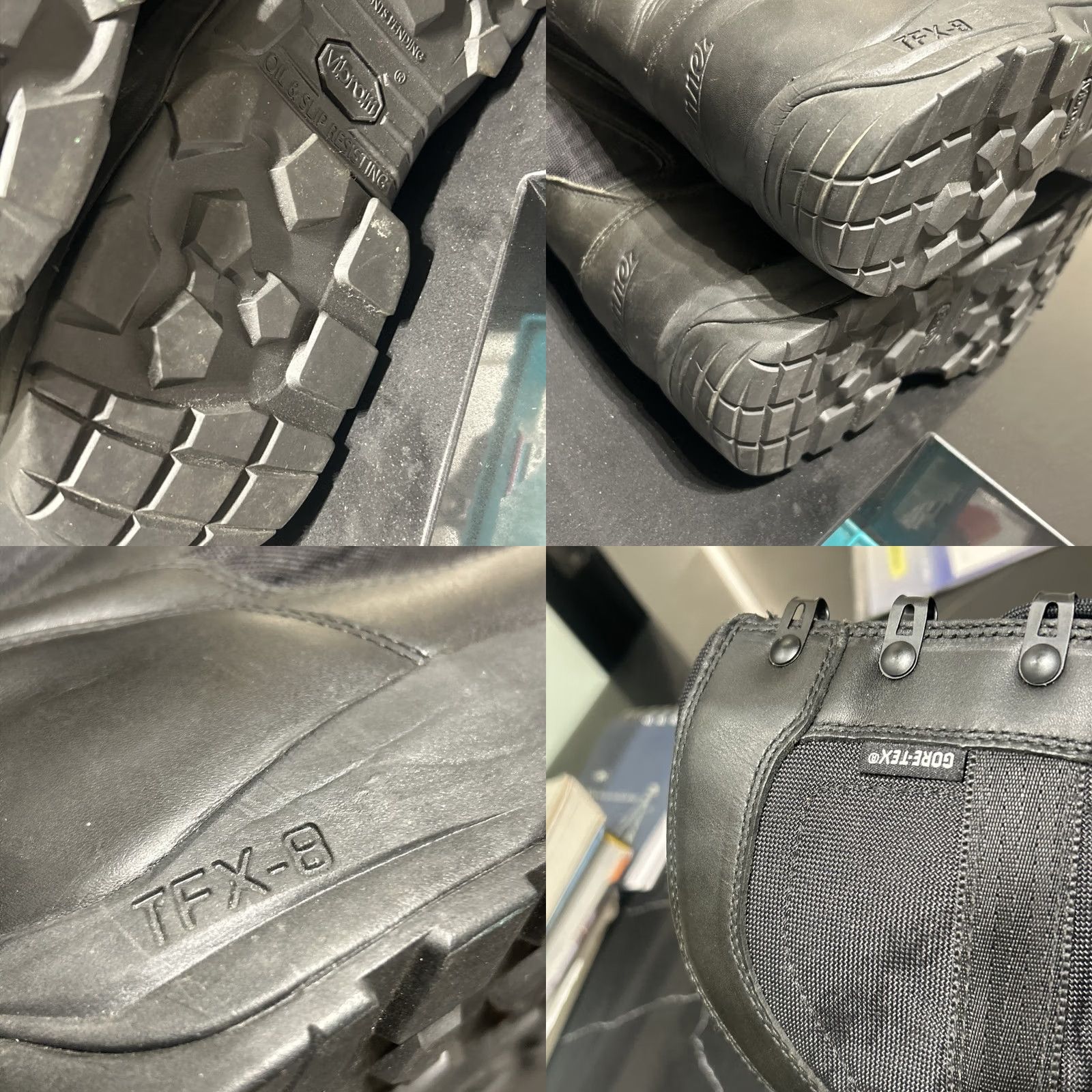 Danner Danner Striker Gore Tex Boots Leather Black 15 US Men Footwear Combat Lace Zipper Upper Leather Gore Tex Outsole Leather Size US 15 / EU 48 - 9 Thumbnail