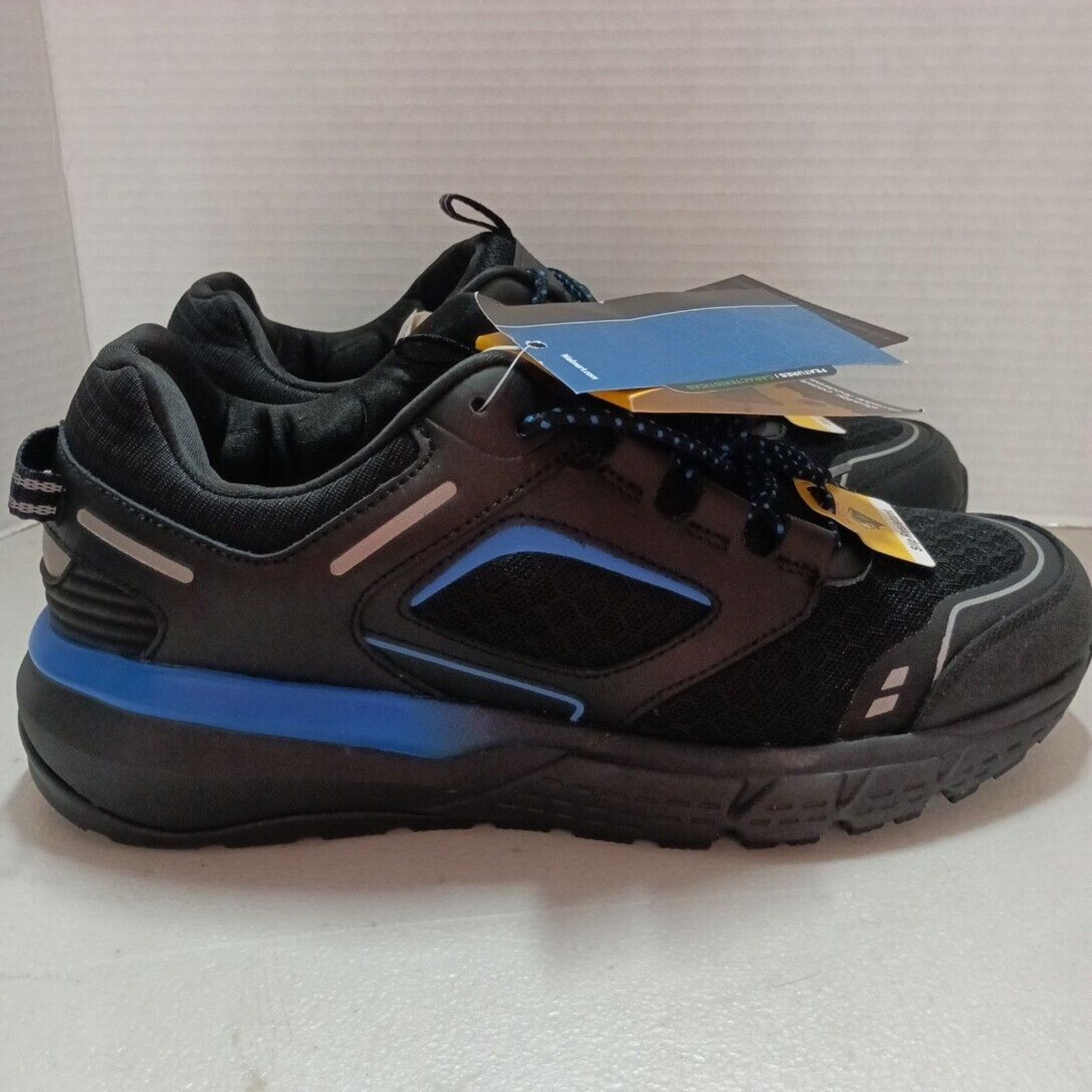 Other Herman Survivors Men's Cary Soft Toe Black Work Shoes Size 8 Size US 8 / EU 41 - 3 Thumbnail