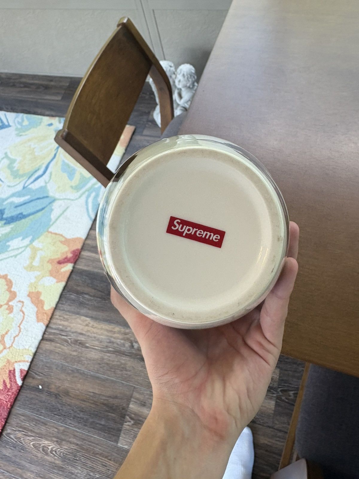 Supreme Studded Collars Vase FW20 White