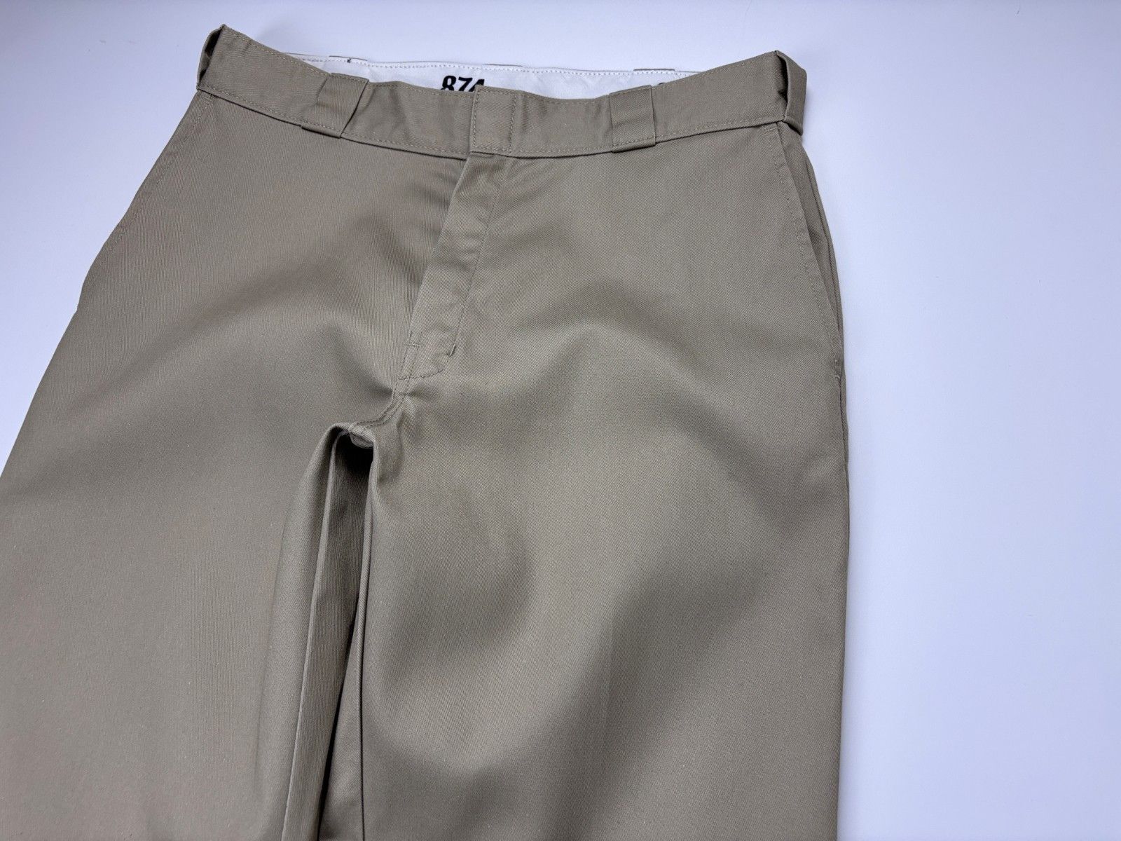 Dickies Dickies 874 Work Pants Original Fit Beige Trousers 34x32 Size US 34 / EU 50 - 3 Thumbnail