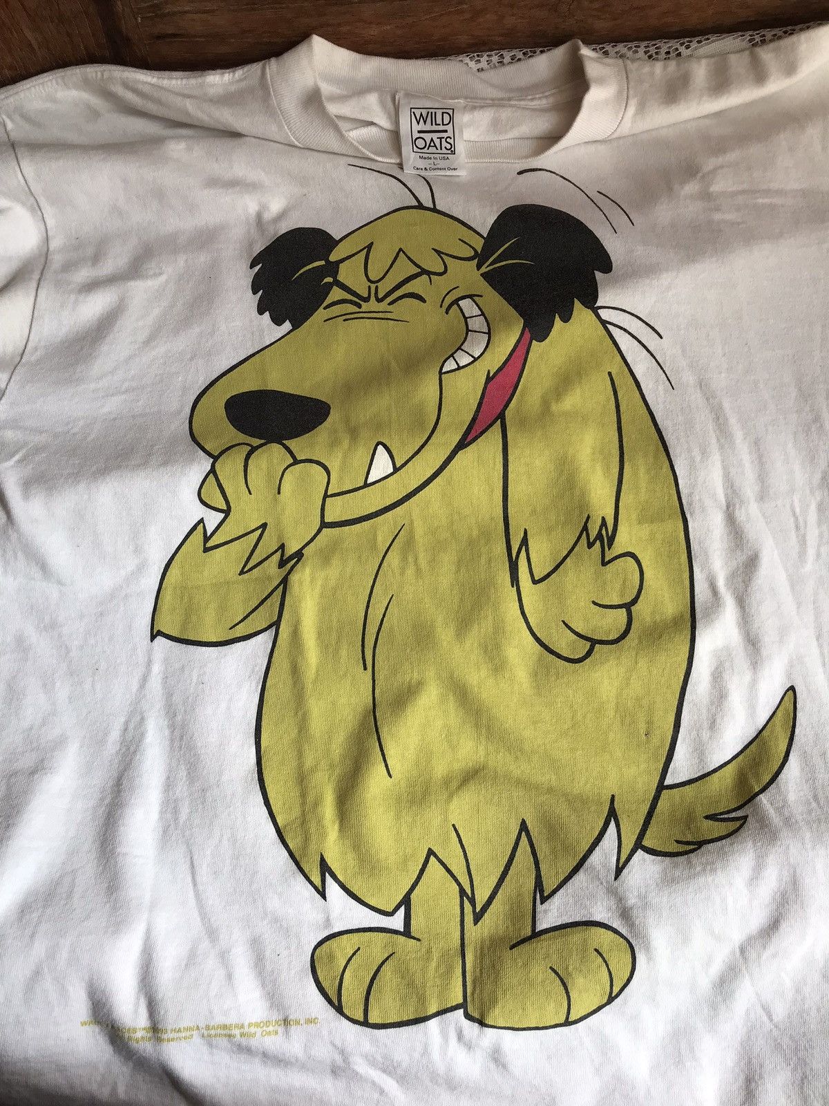 Cartoon Network × Vintage Vintage 1993 Wacky Races Hanna Barbera Wild Oats Size US L / EU 52-54 / 3 - 1 Thumbnail