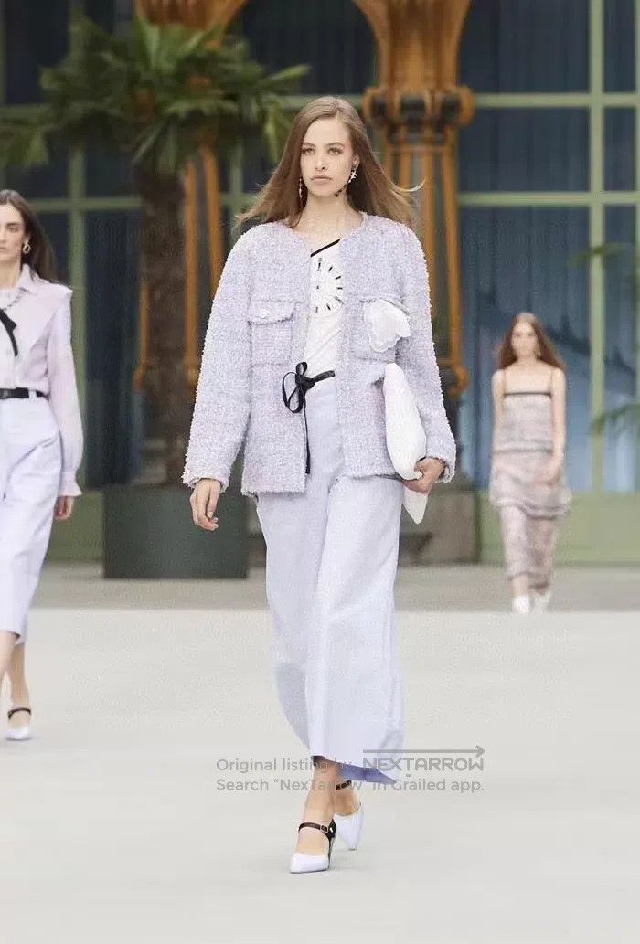 Chanel Chanel Lavender purple coat Size XXS / US 00 / IT 34 - 8 Thumbnail