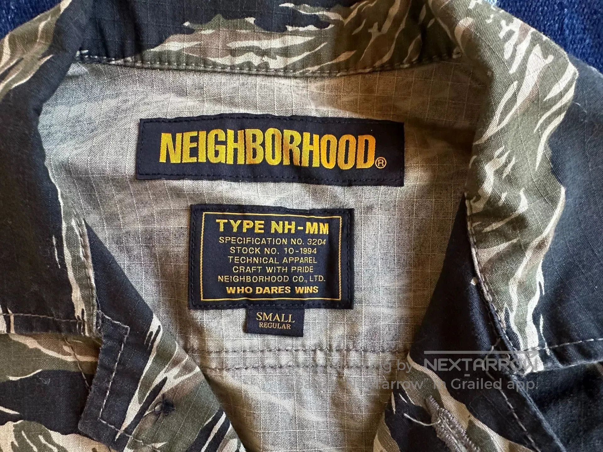 Neighborhood neighborhood camo military-style jacket. Size US S / EU 44-46 / 1 - 4 Thumbnail